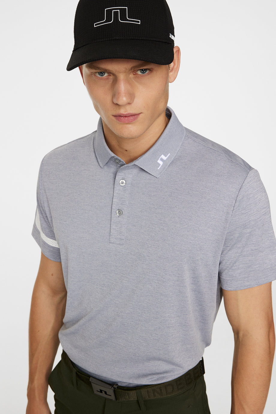 Heath Regular Fit Polo / Medium Grey Melange