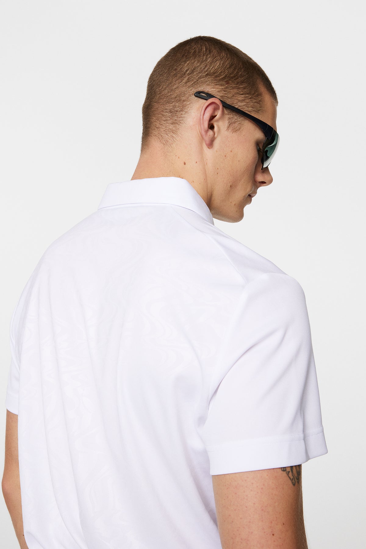 Peat Regular Fit Polo / White