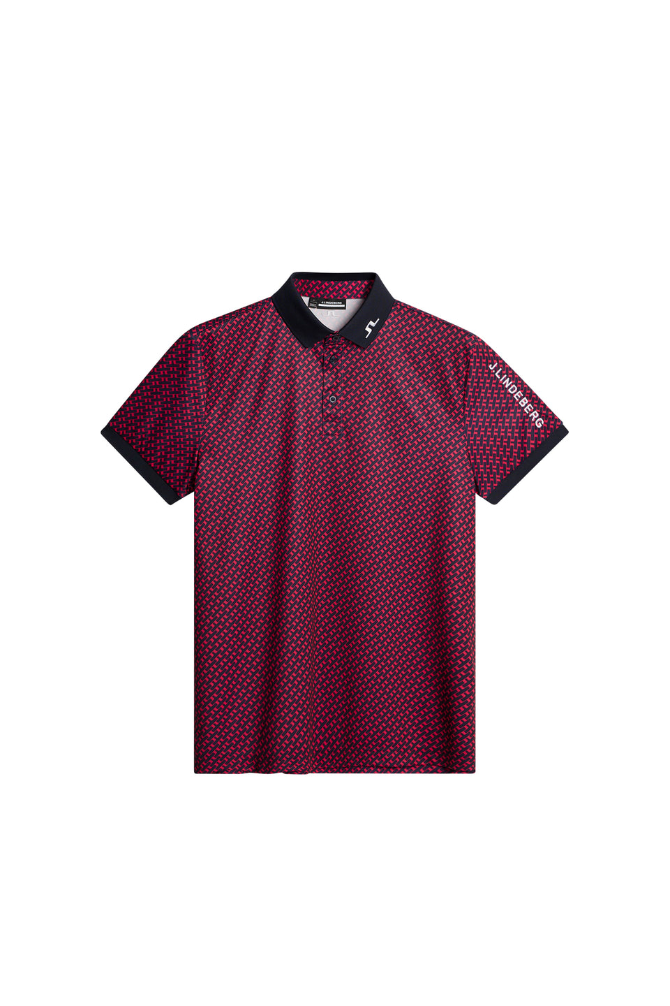 Tour Tech Print Polo / Tour Geo Navy S