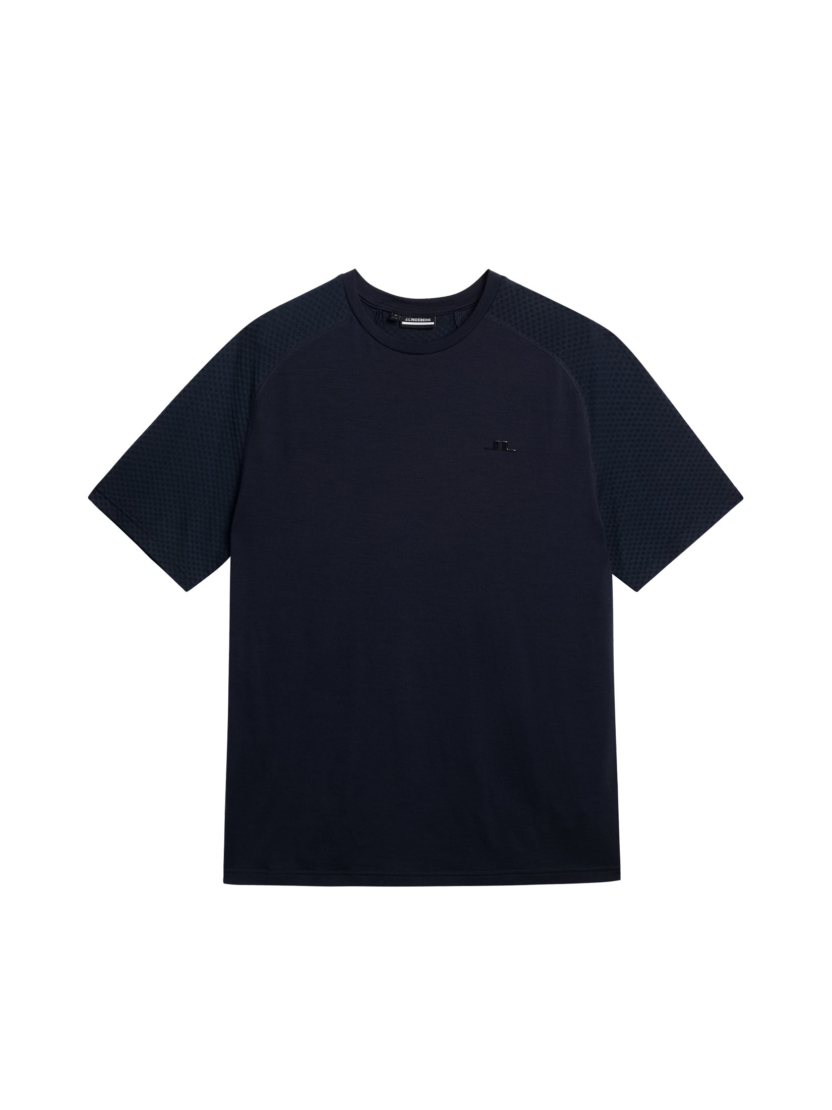 Brent Wool T shirt JL Navy J.Lindeberg