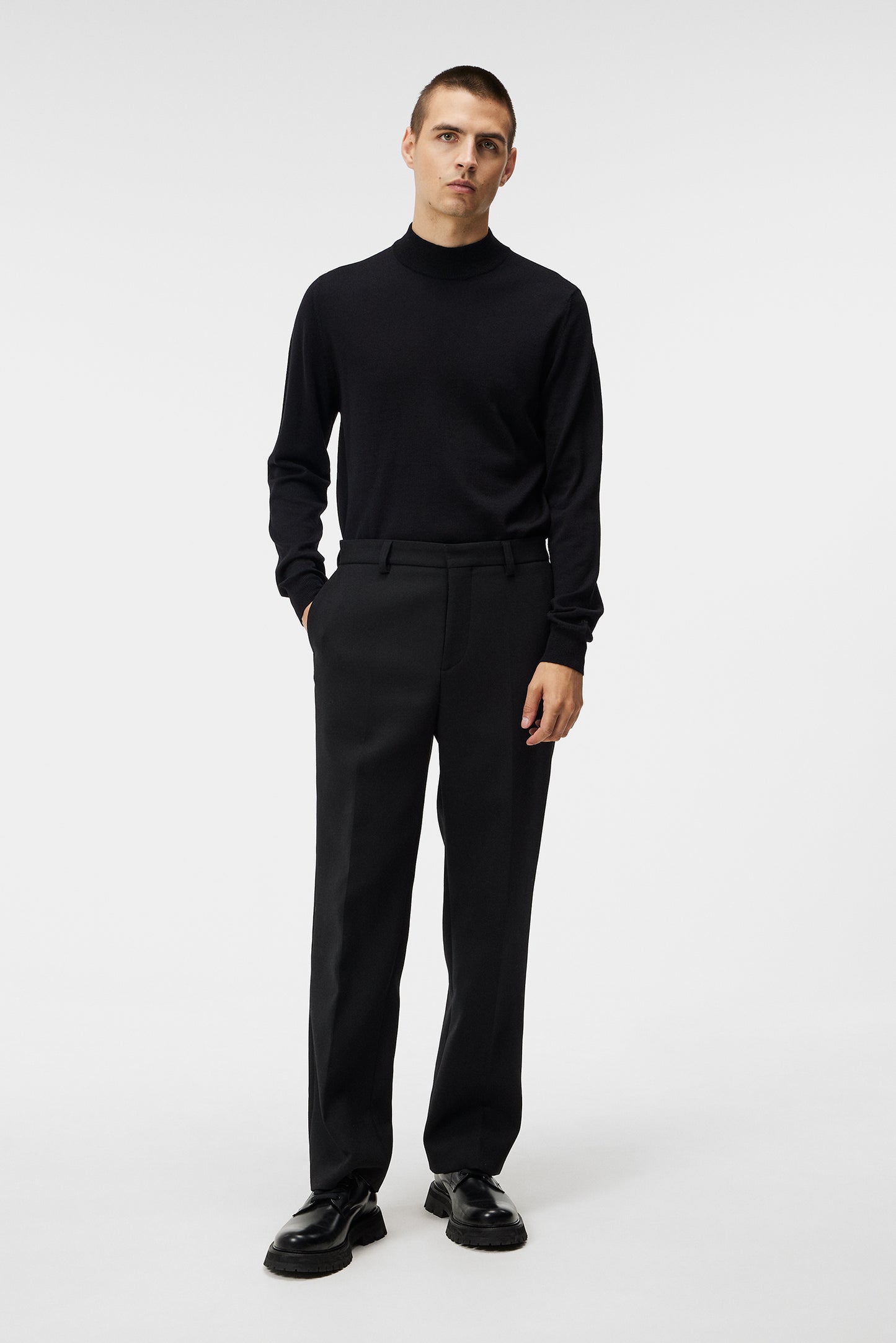 Norman Merino Turtle Neck / Black