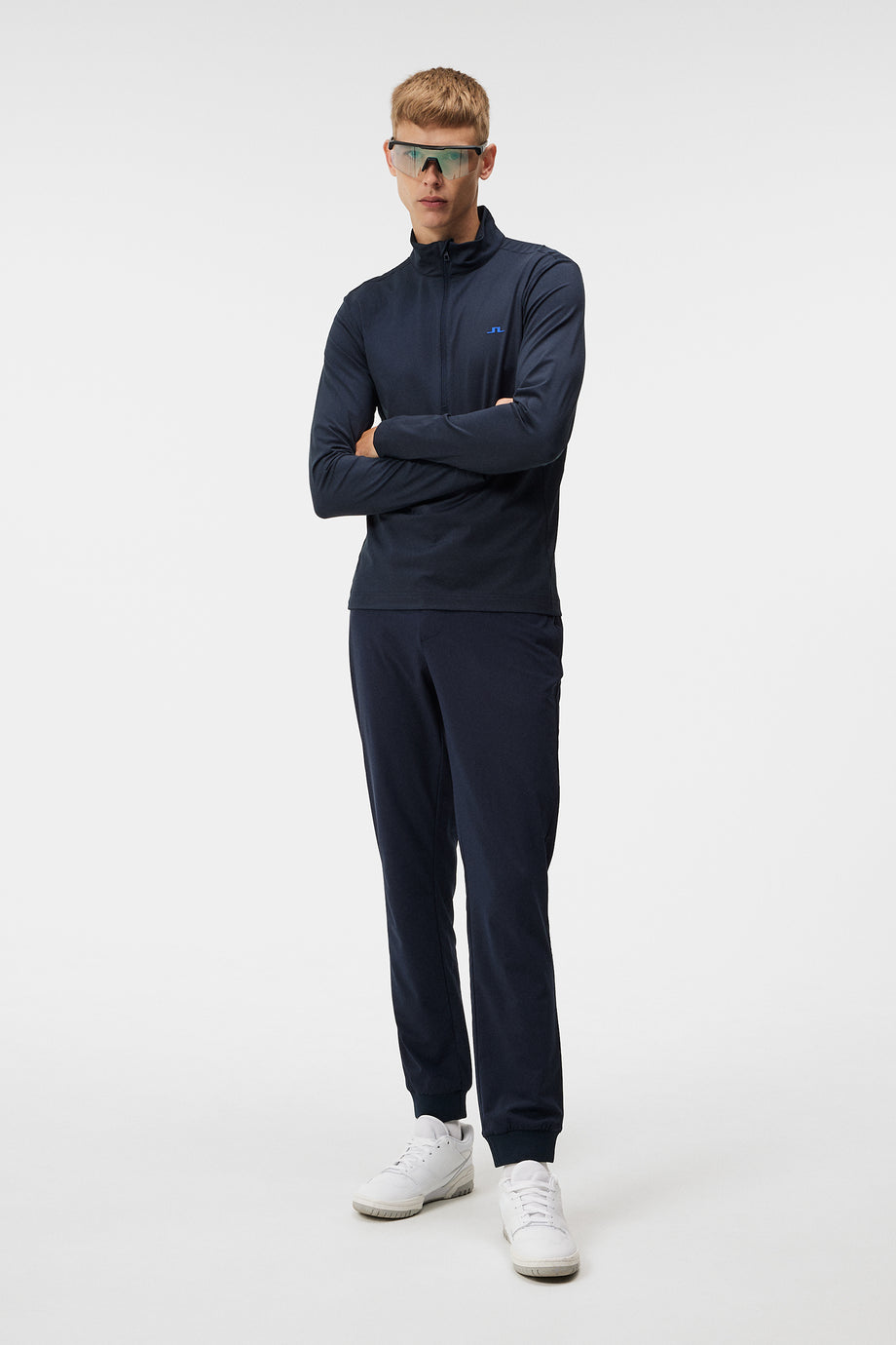 Luke Half Zip Mid Layer / JL Navy