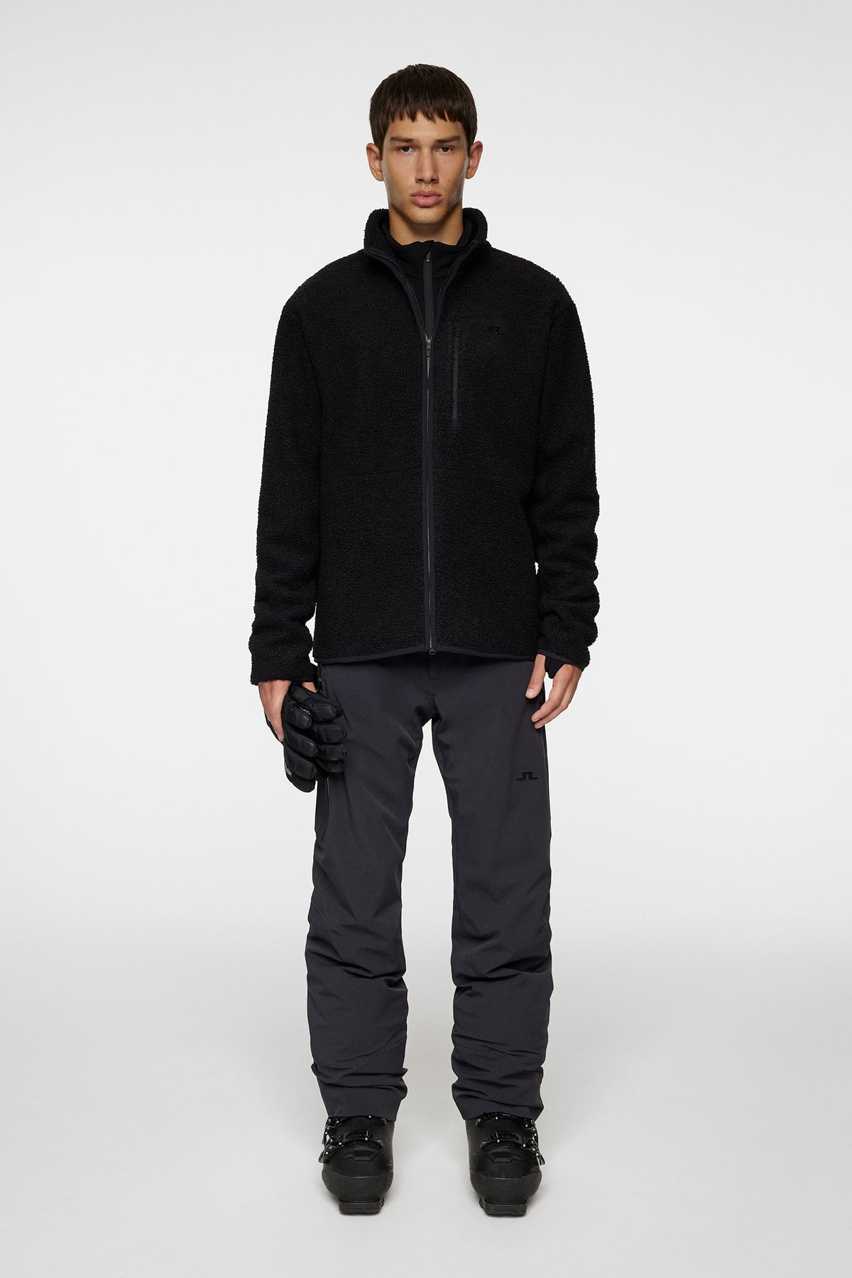 Peter Pile Jacket / Black