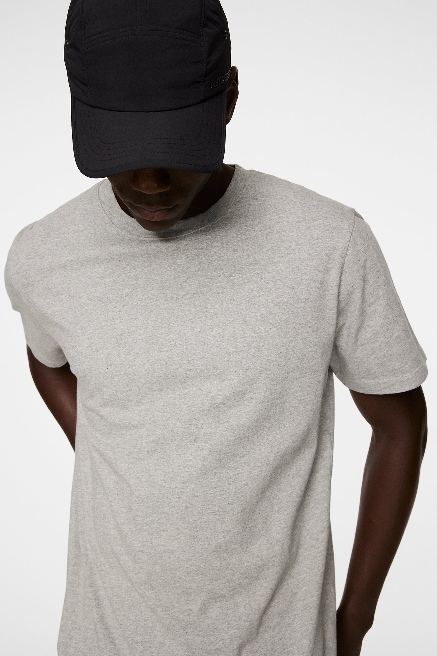 Sid Basic T-Shirt / Light Grey Melange