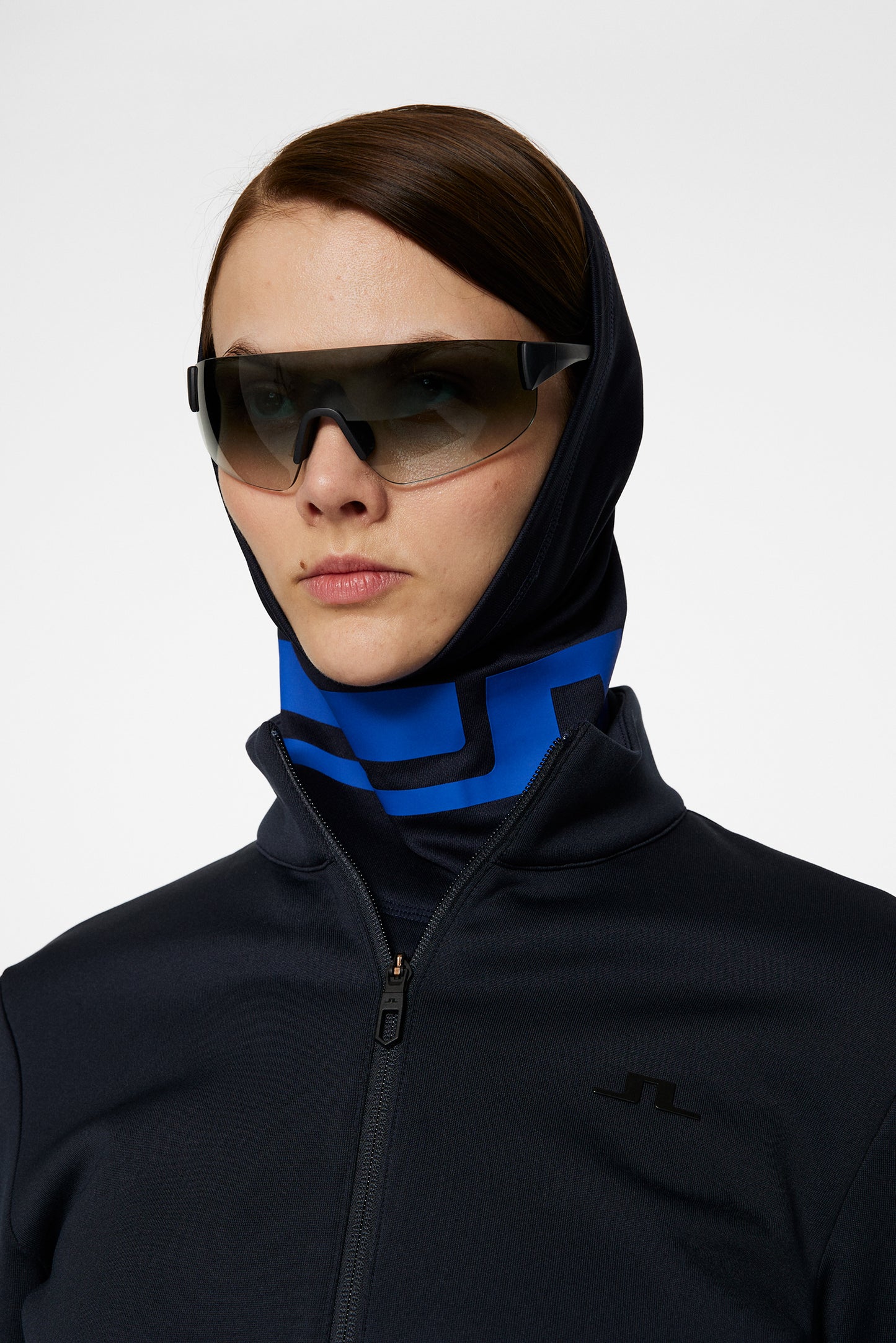 Logo Neck Gaiter / JL Navy