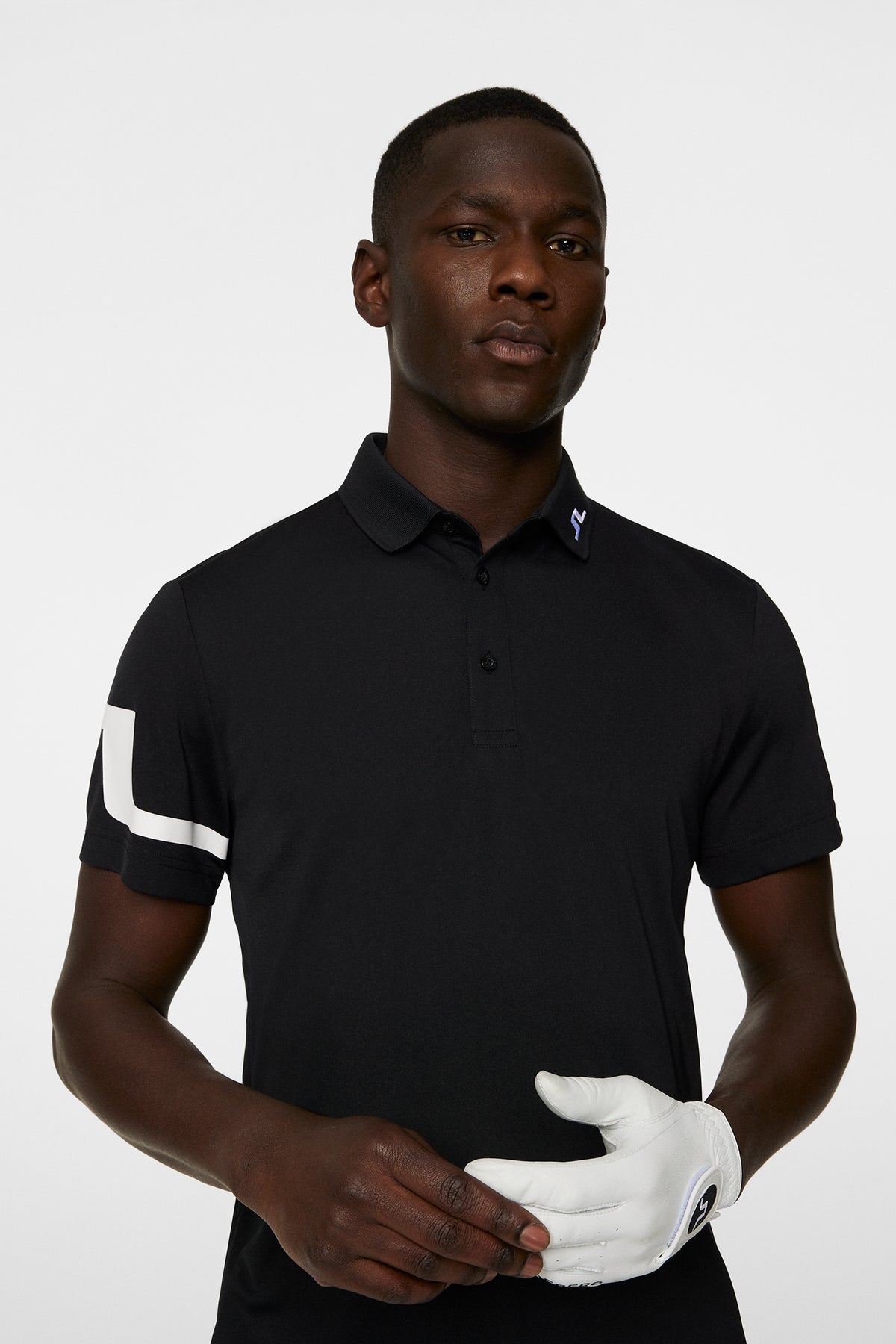 Heath Regular Fit Golf Polo / Black