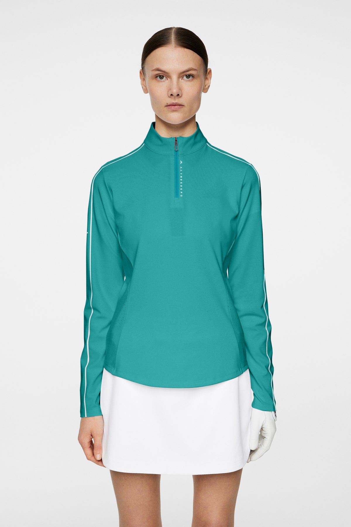 Adiola Quarter Zip Mid Layer / Teal