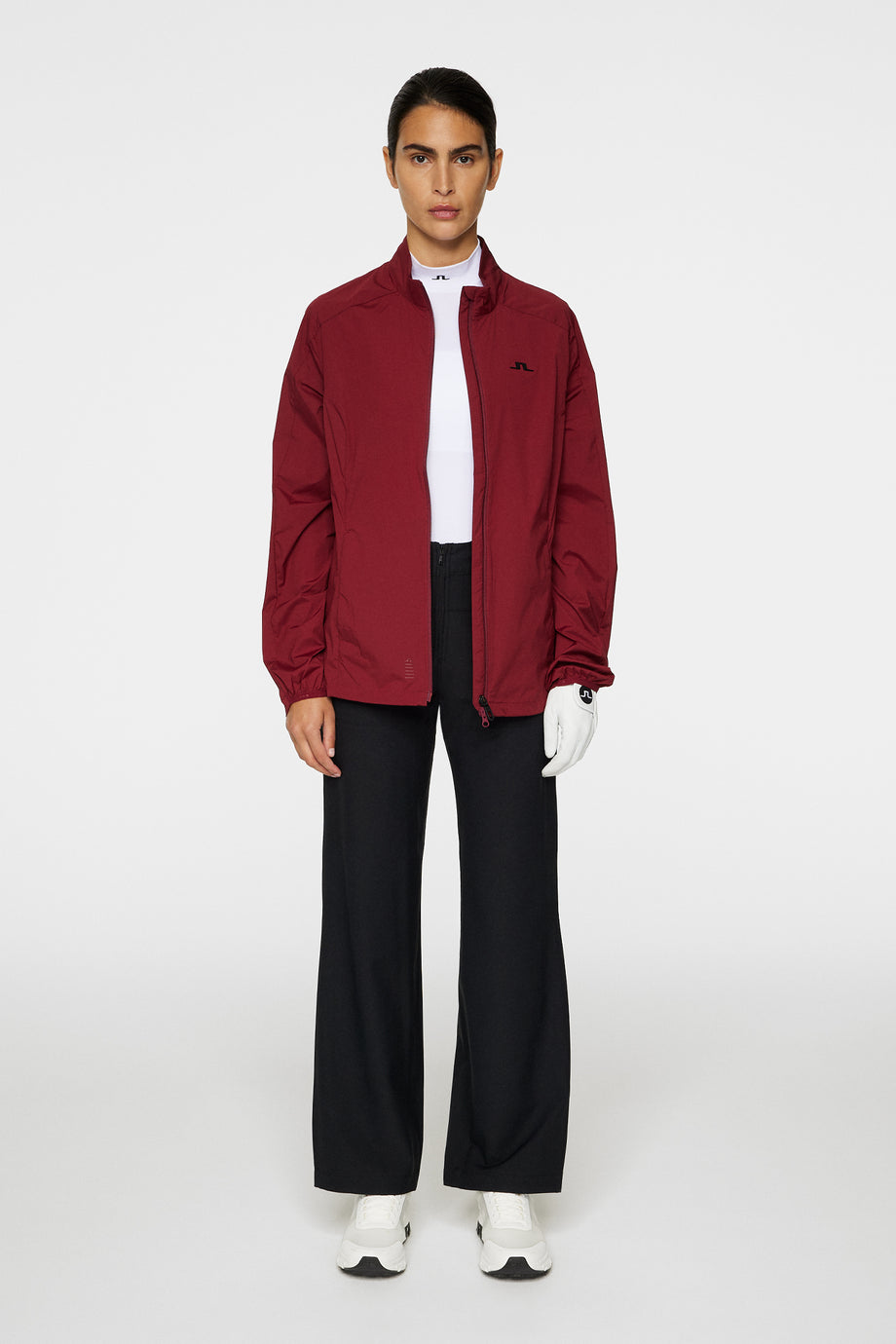 Thorine Wind Jacket Solid / Cabernet