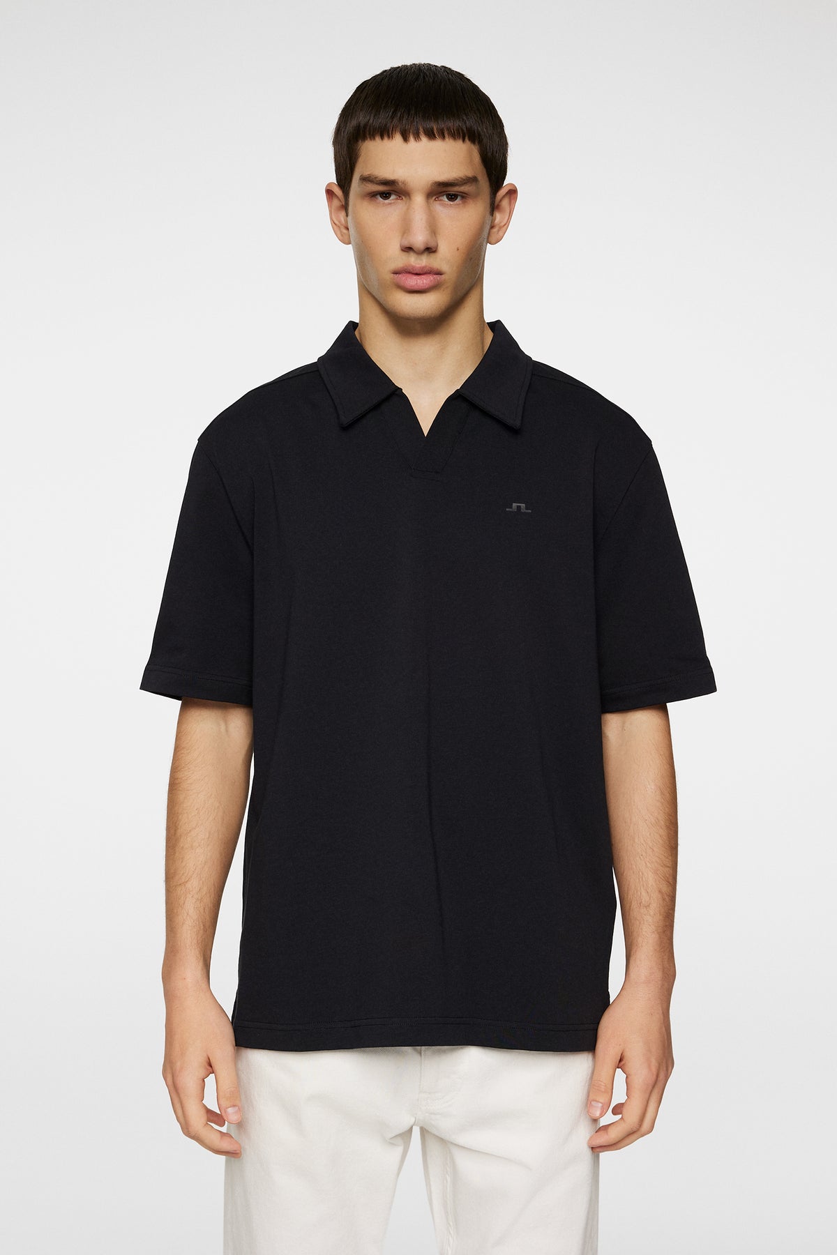 Roy relaxed Polo Pique / Black