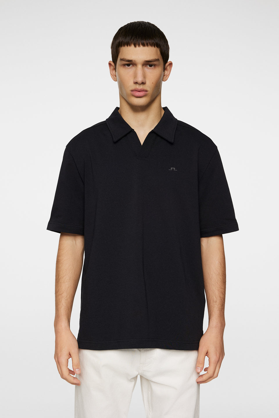 Roy relaxed Polo Pique / Black