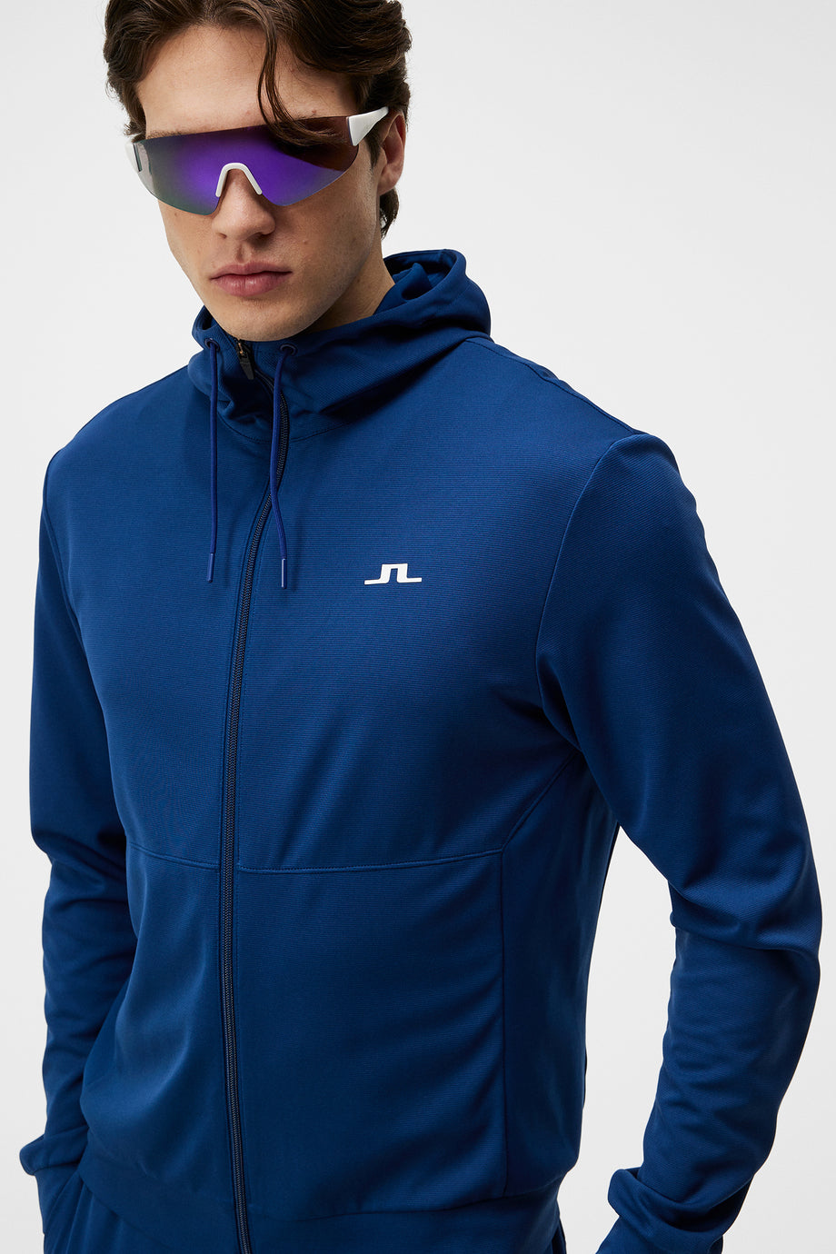 Clive Zip Hood / Estate Blue