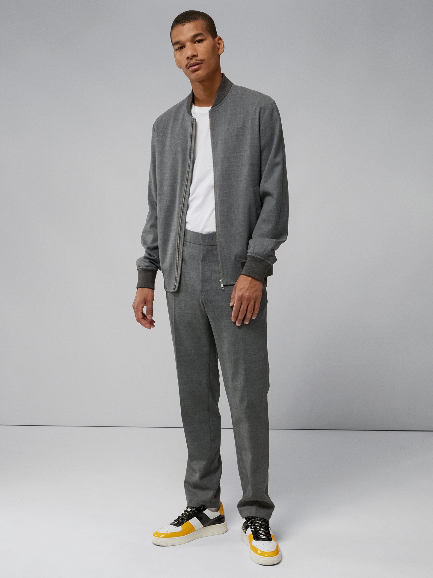 Sasha Stretch Twill Pants / Gargoyle