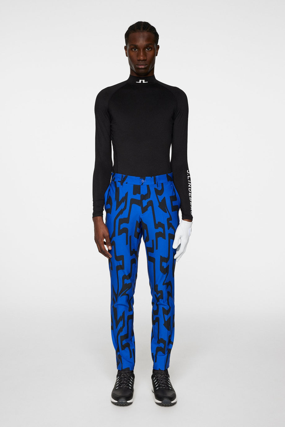 Ellott Print Pant / Glitch Bridge Blue