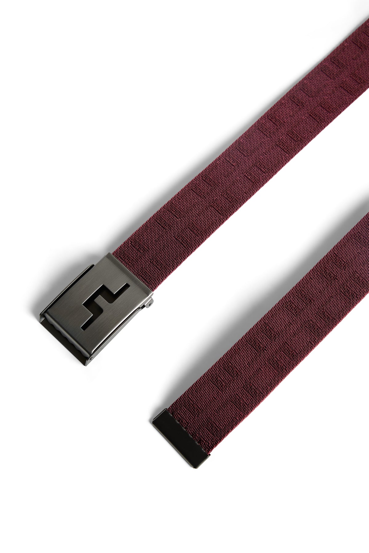 Bo Jacquard Belt / Bias Bridge Cabernet