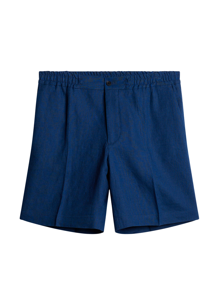 Baron Linen Shorts / Estate Blue