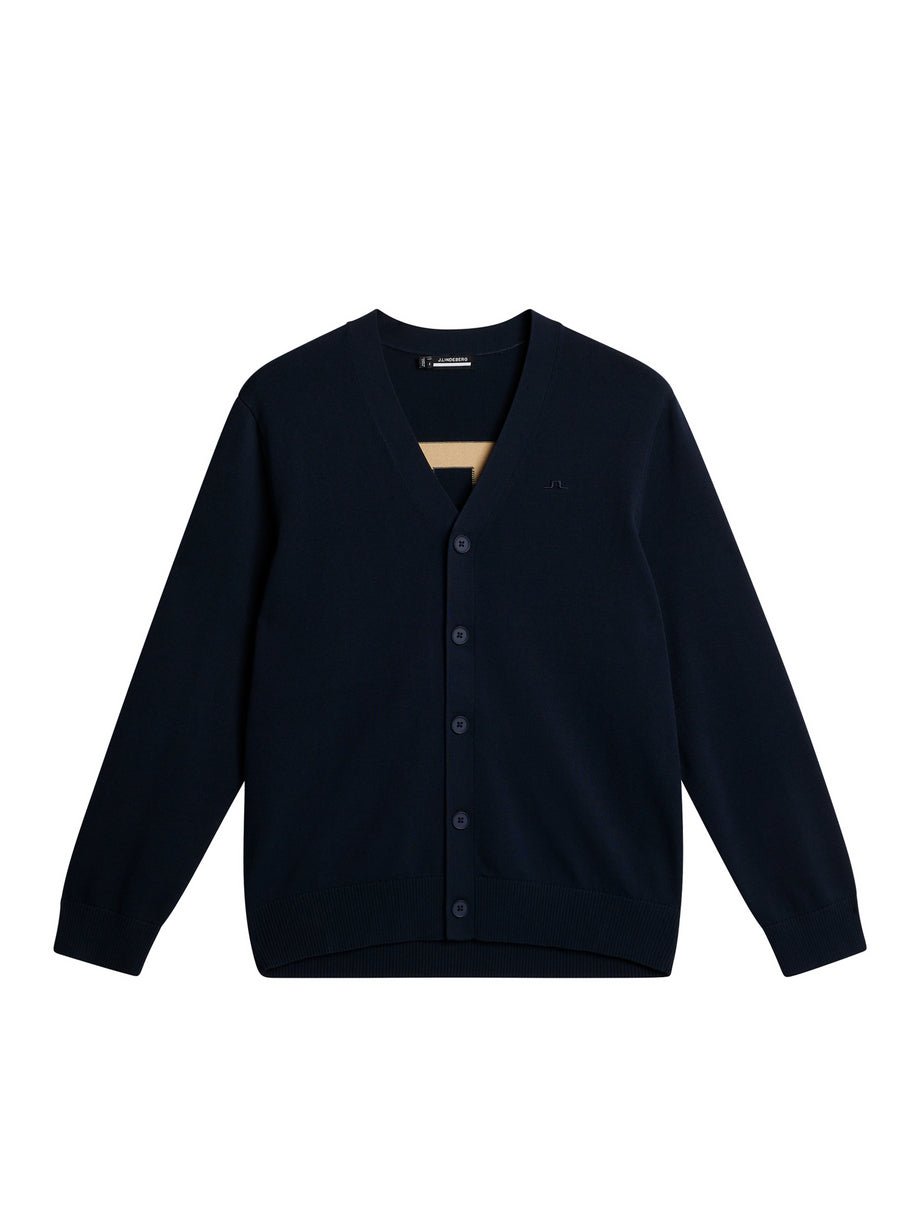 Jarred Knitted Cardigan / JL Navy