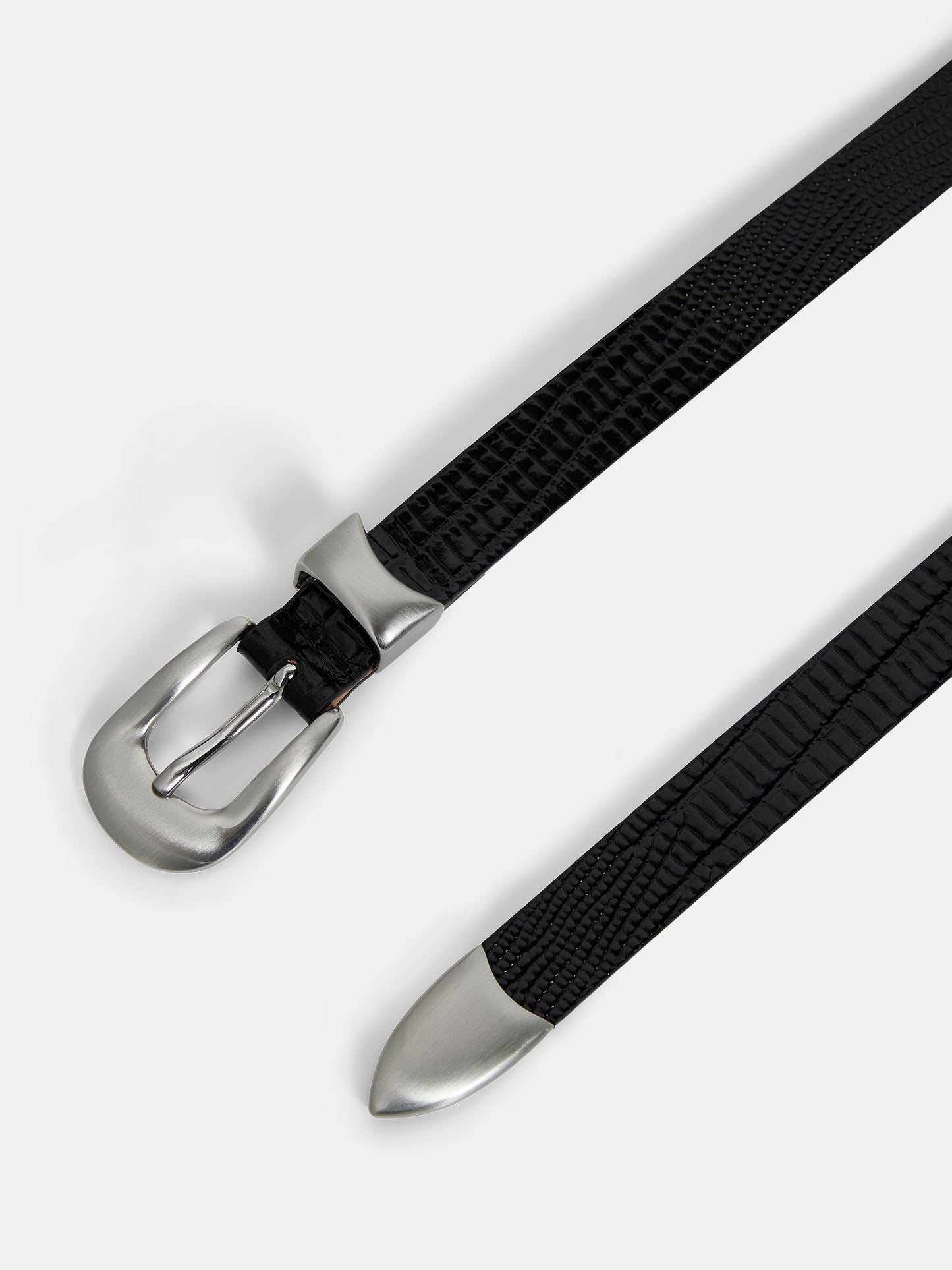 Western Leather Belt / Black – J.Lindeberg