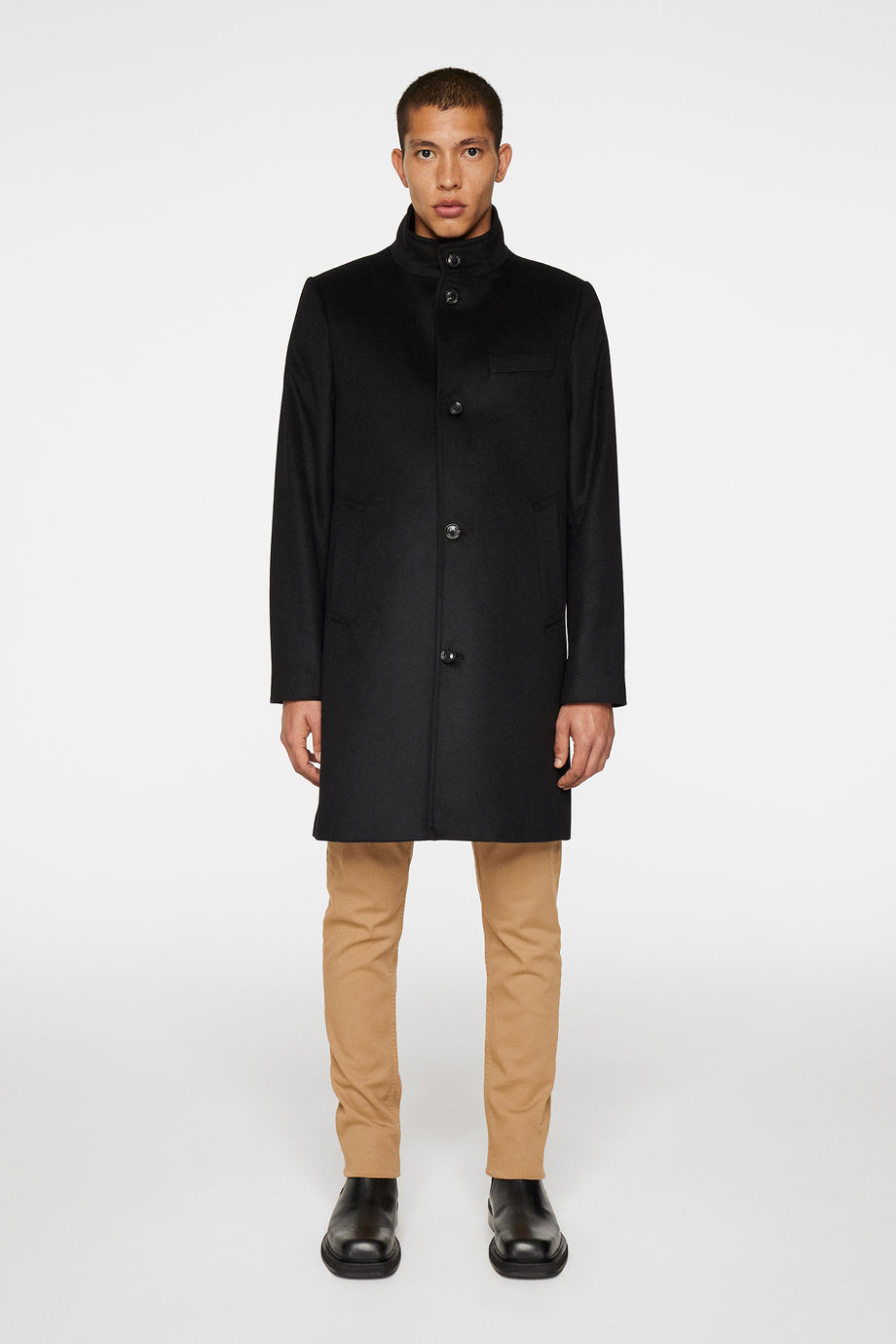 Jesse Melton Cashmere coat / Black