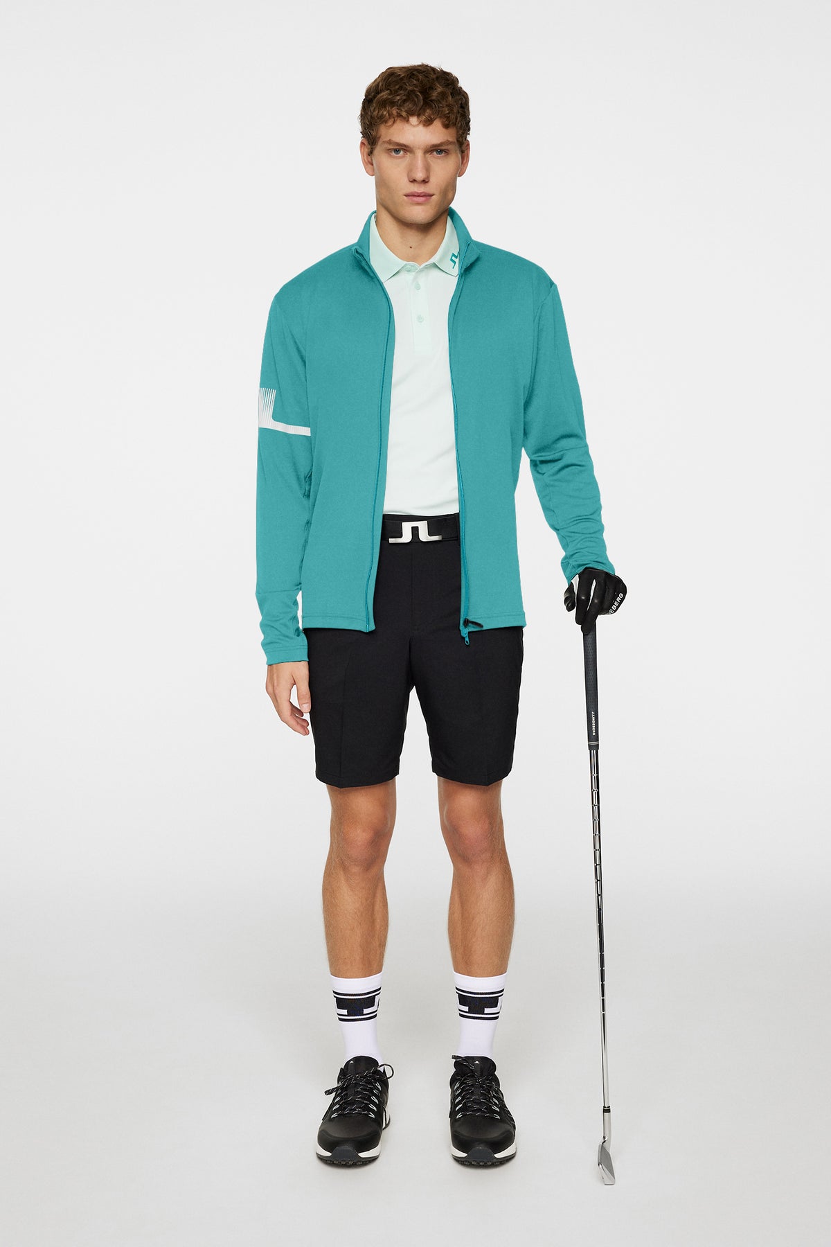 Heath Zip Mid Layer / Teal