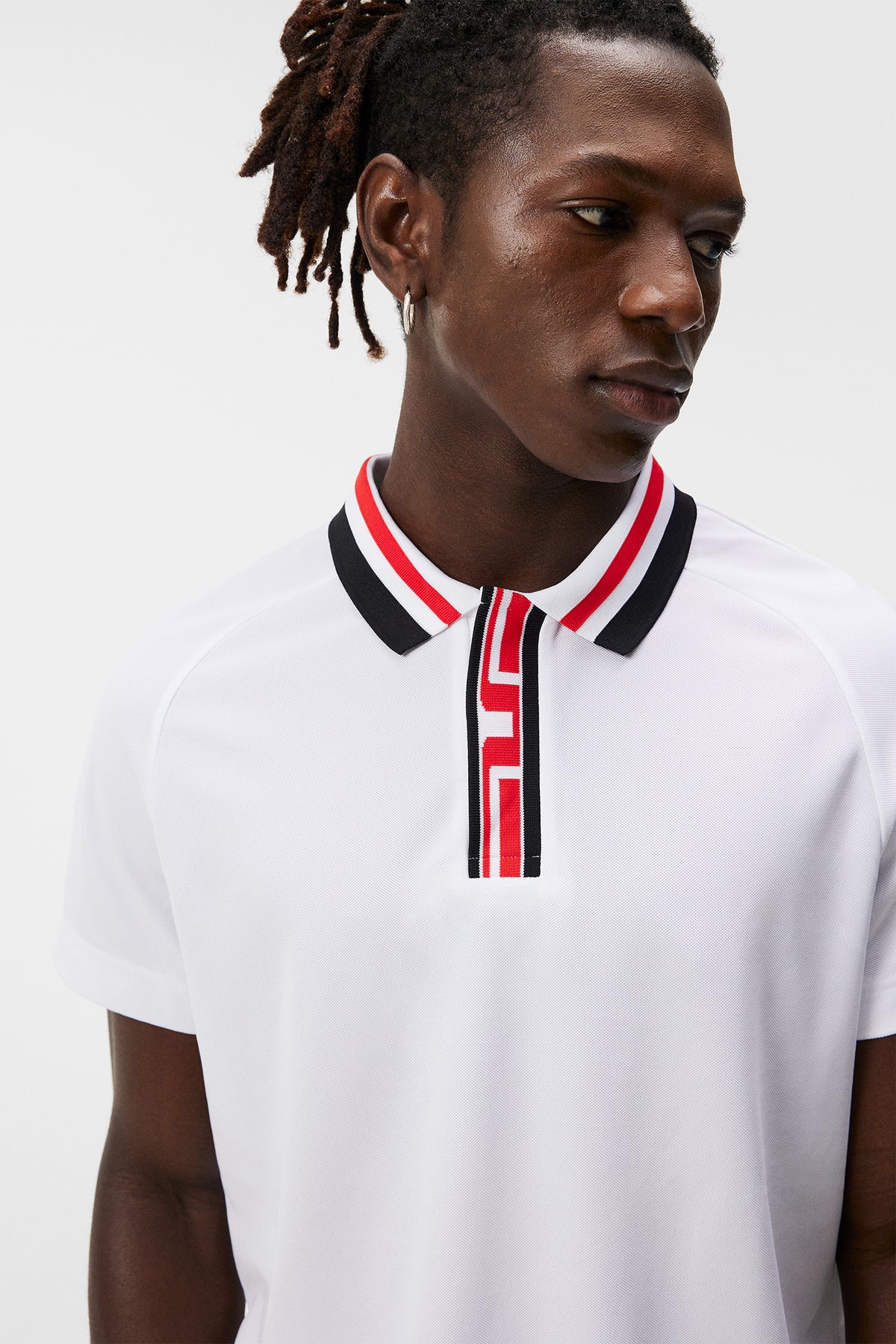 Hals Regular Fit Polo / White