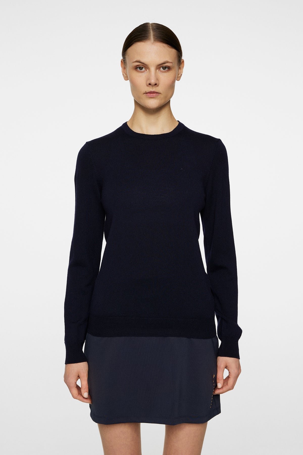 Aria Knitted Sweater / JL Navy