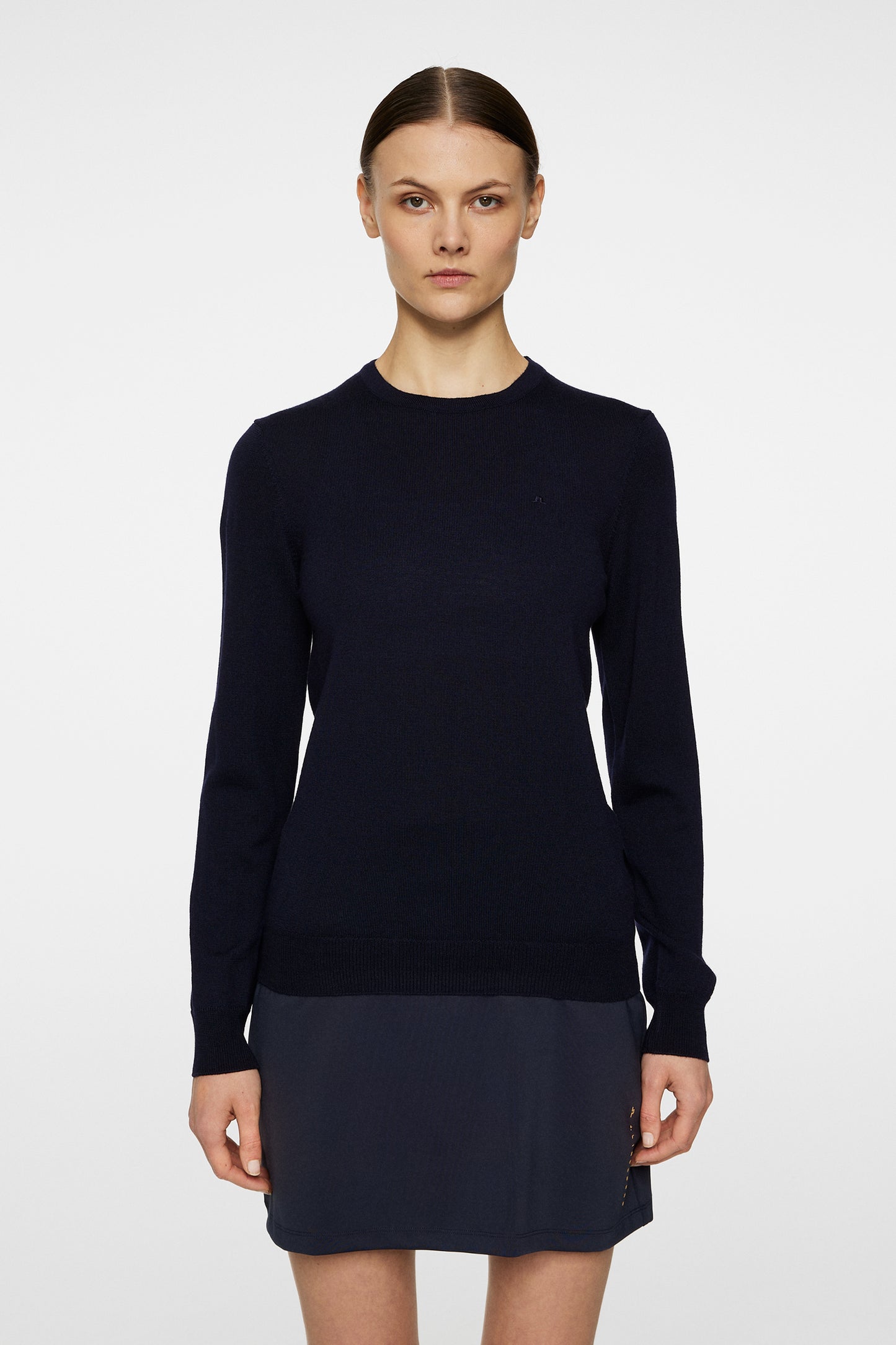 Aria Knitted Sweater / JL Navy