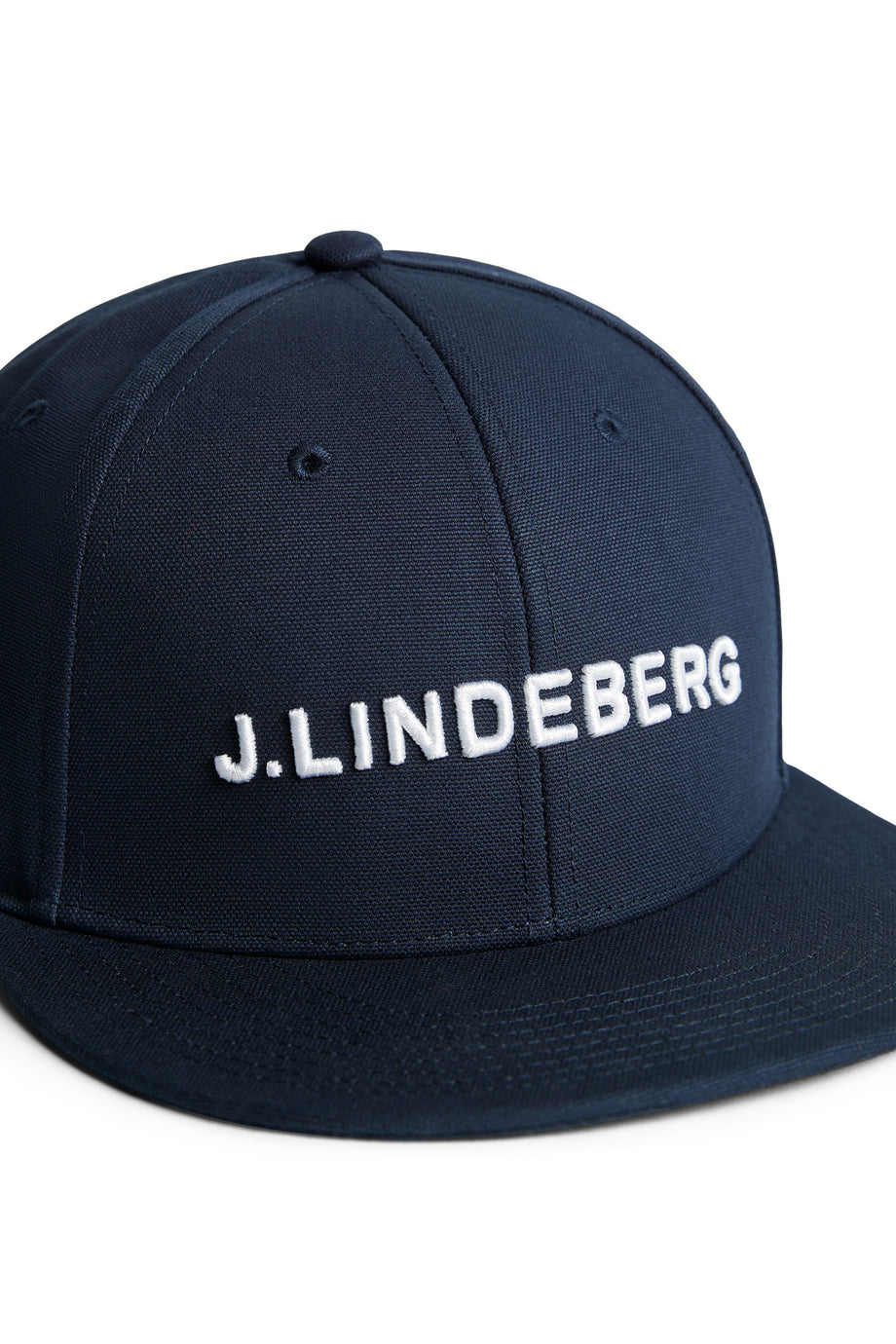 Flat peak Cap / JL Navy