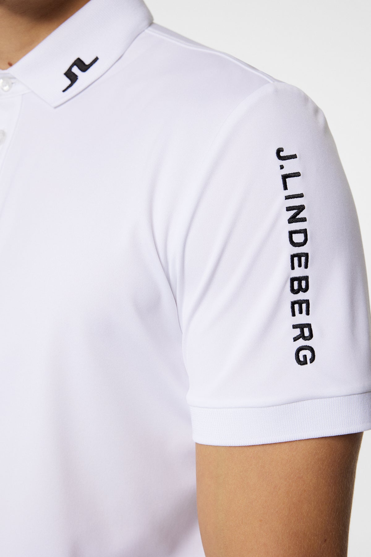 Tour Tech Slim Fit Polo / White