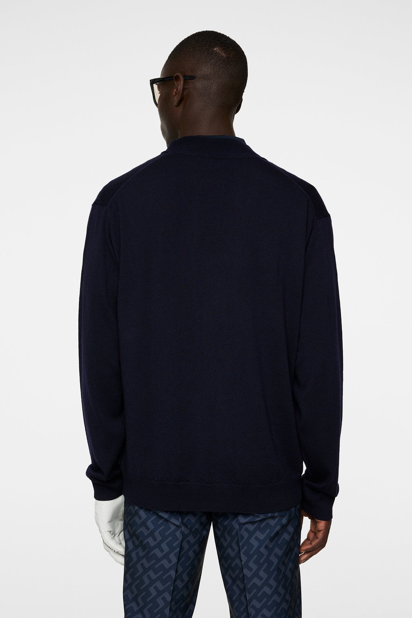 Lucas Knitted Cardigan / JL Navy