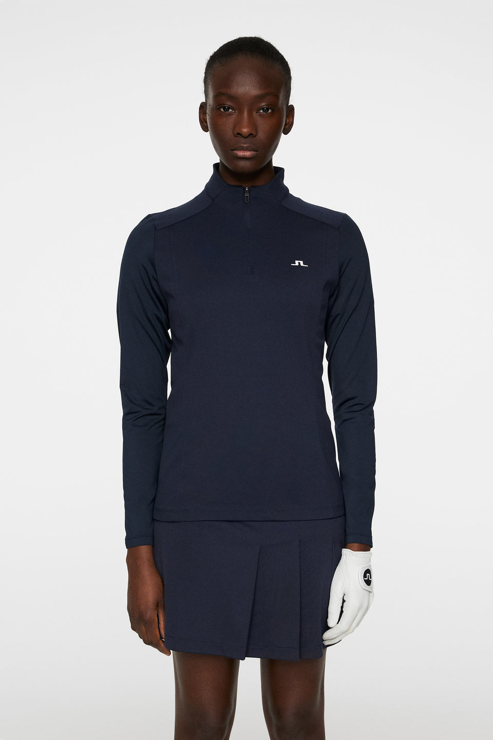 Cindy Quarter Zip Mid Layer / JL Navy