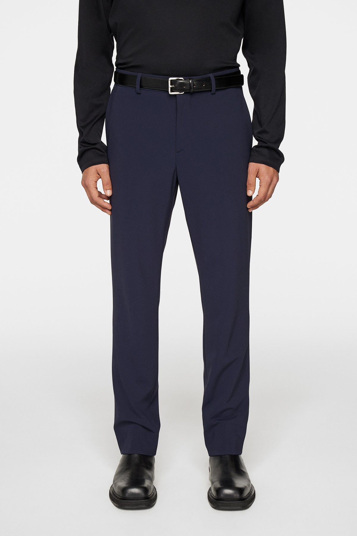 Lois Bonded Jersey Pants / JL Navy