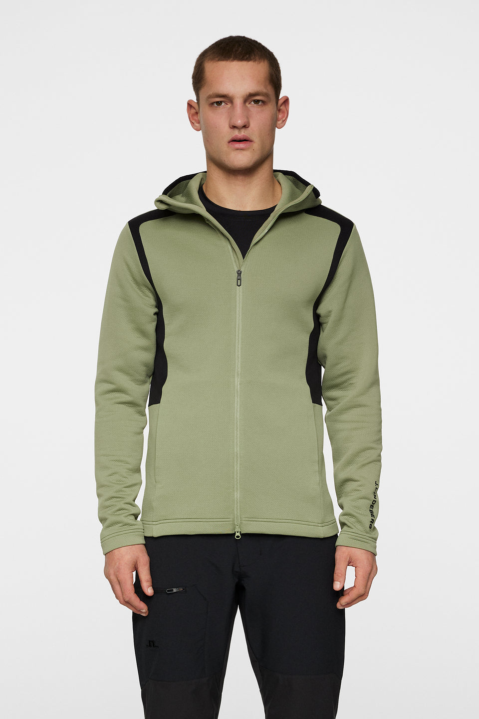 Chet Zip Hood / Oil Green