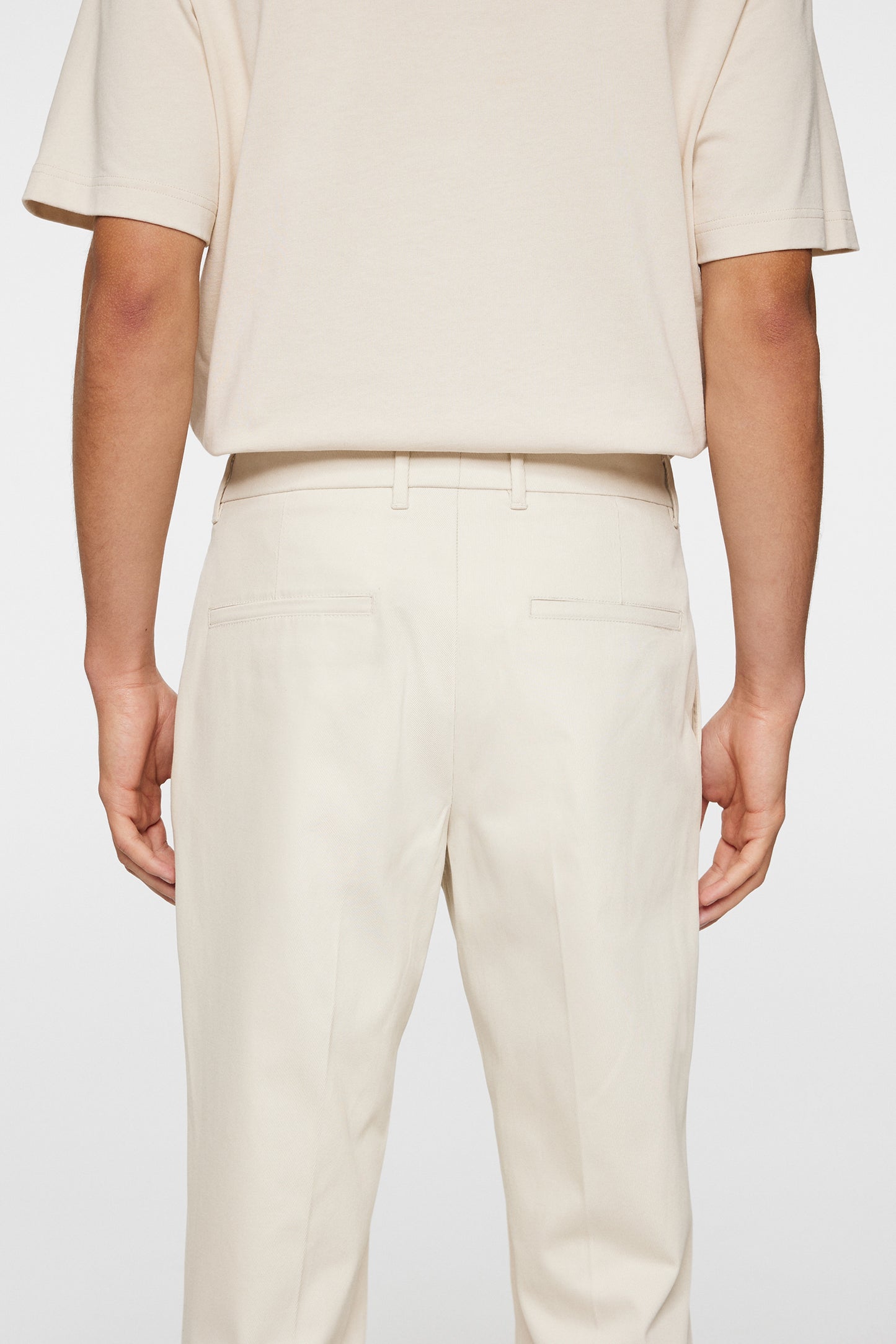 Lois T Cotton Twill Pant / Moonbeam