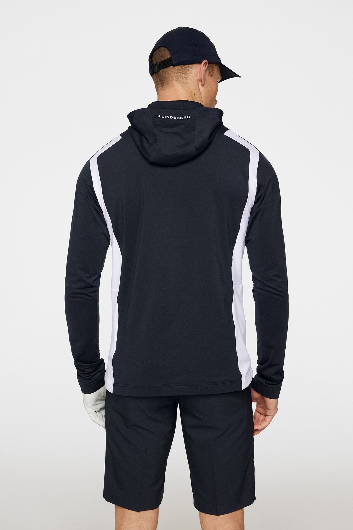 Lukas Quarter Zip Hood / JL Navy