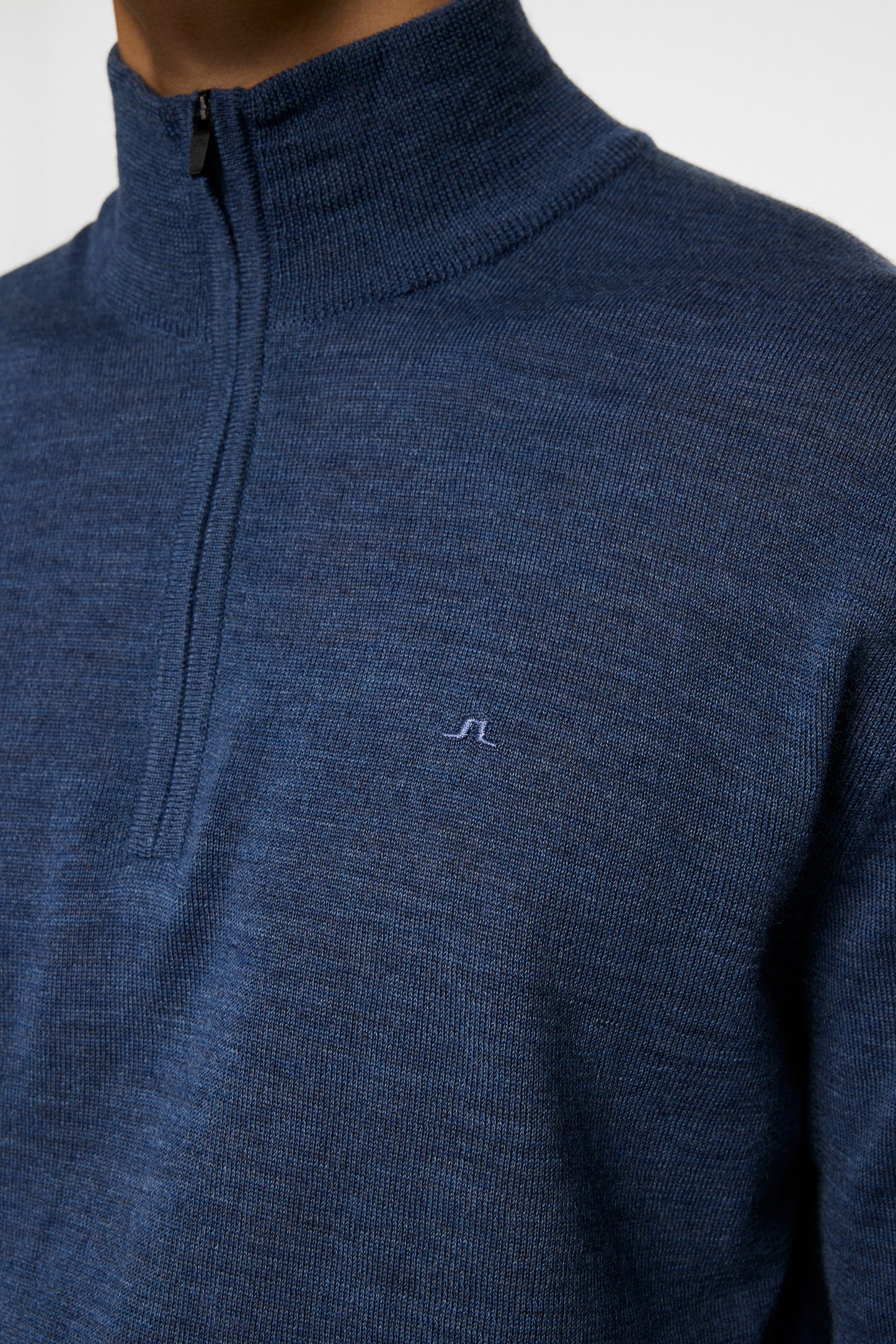 Kiyan Merino Quarter Zip / Key Largo Melange