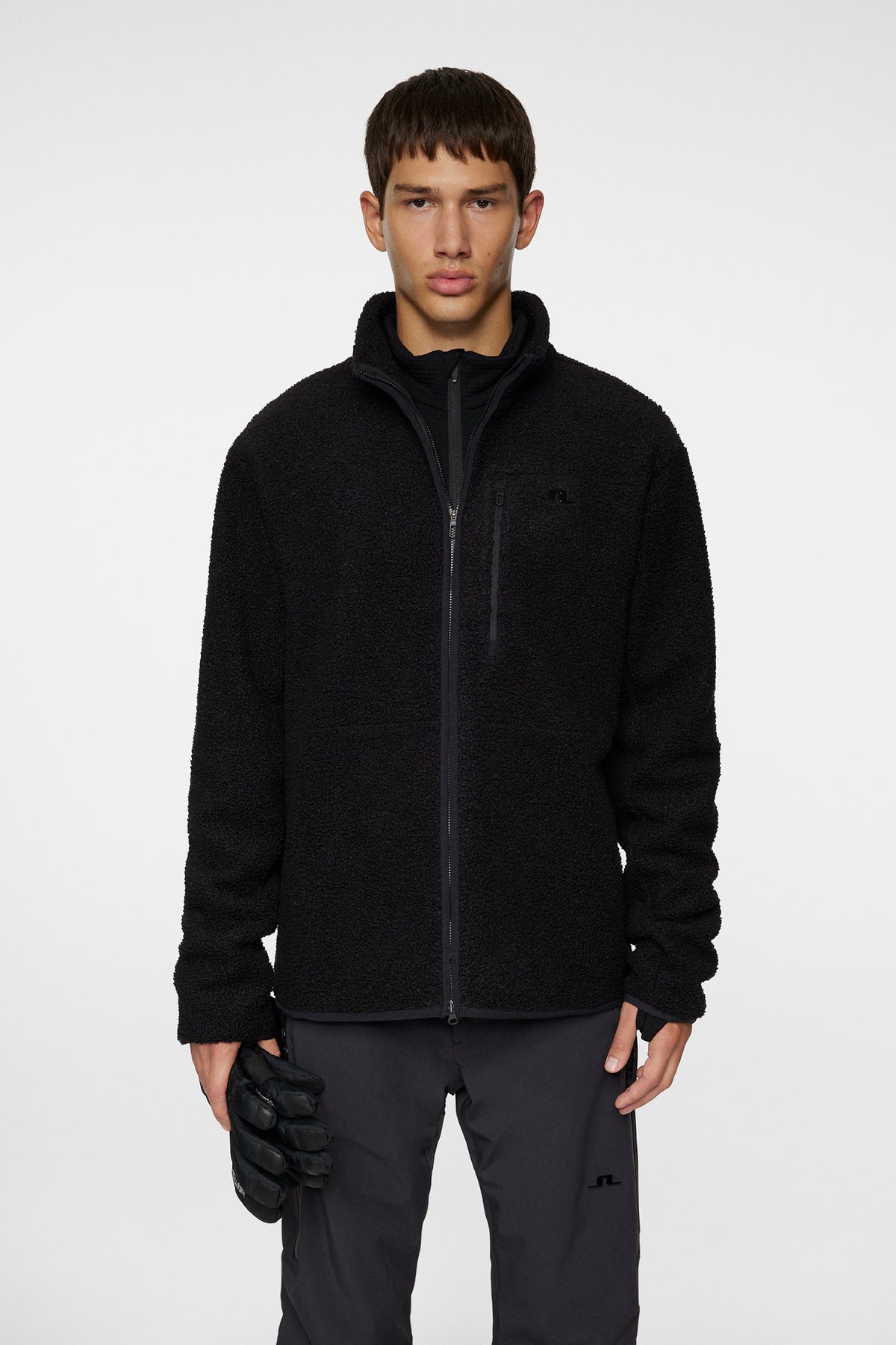 Peter Pile Jacket / Black