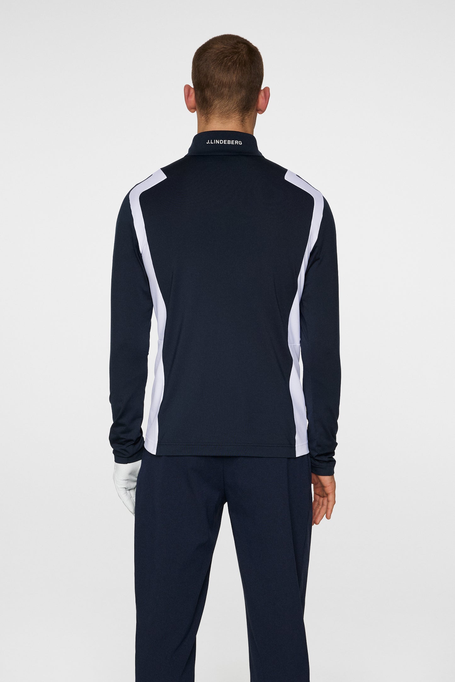 Lukas Quarter Zip Mid Layer / JL Navy