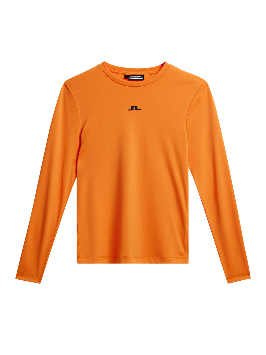 Ada LS T-shirt / Persimmon Orange