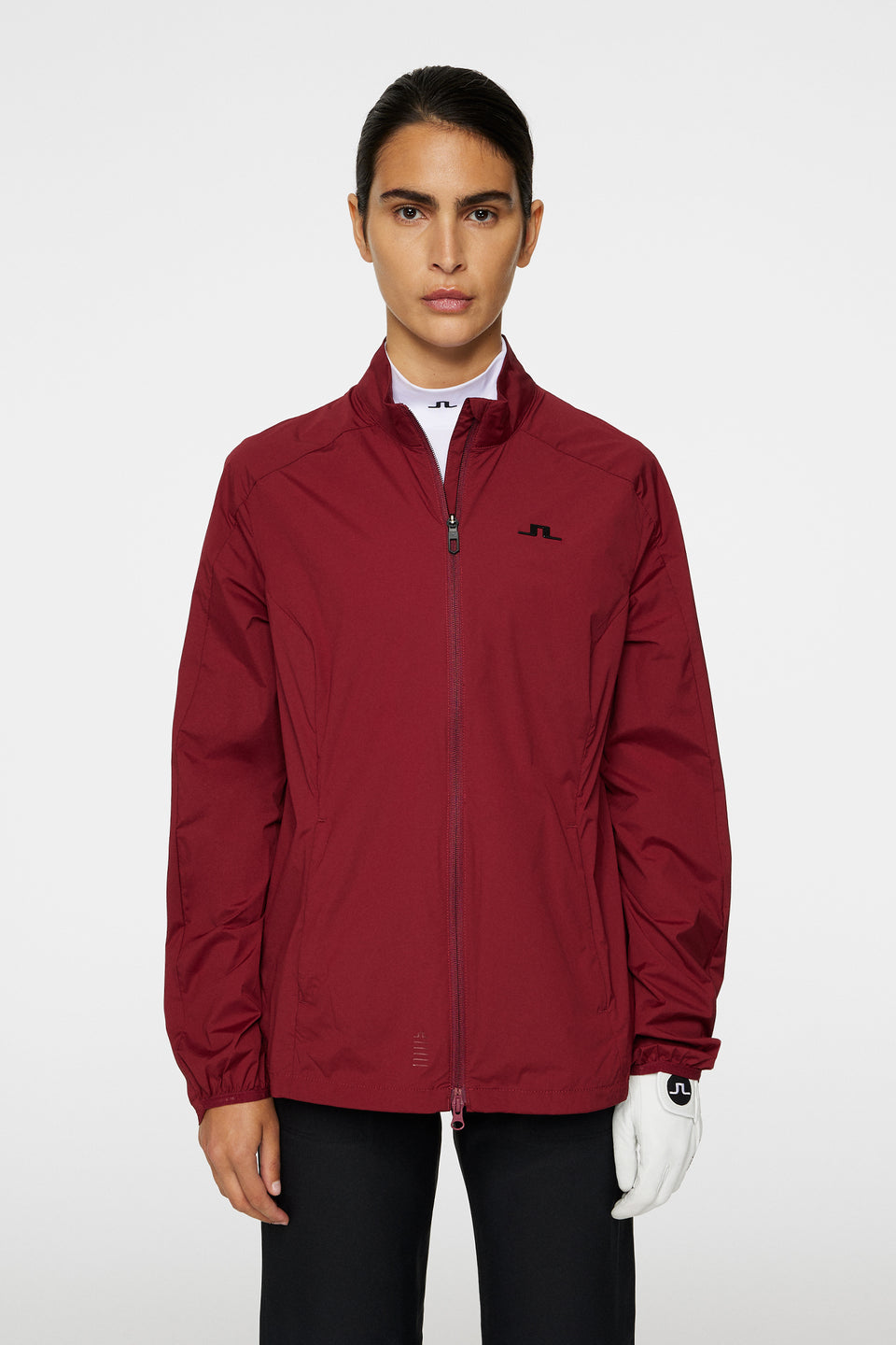 Thorine Wind Jacket Solid / Cabernet