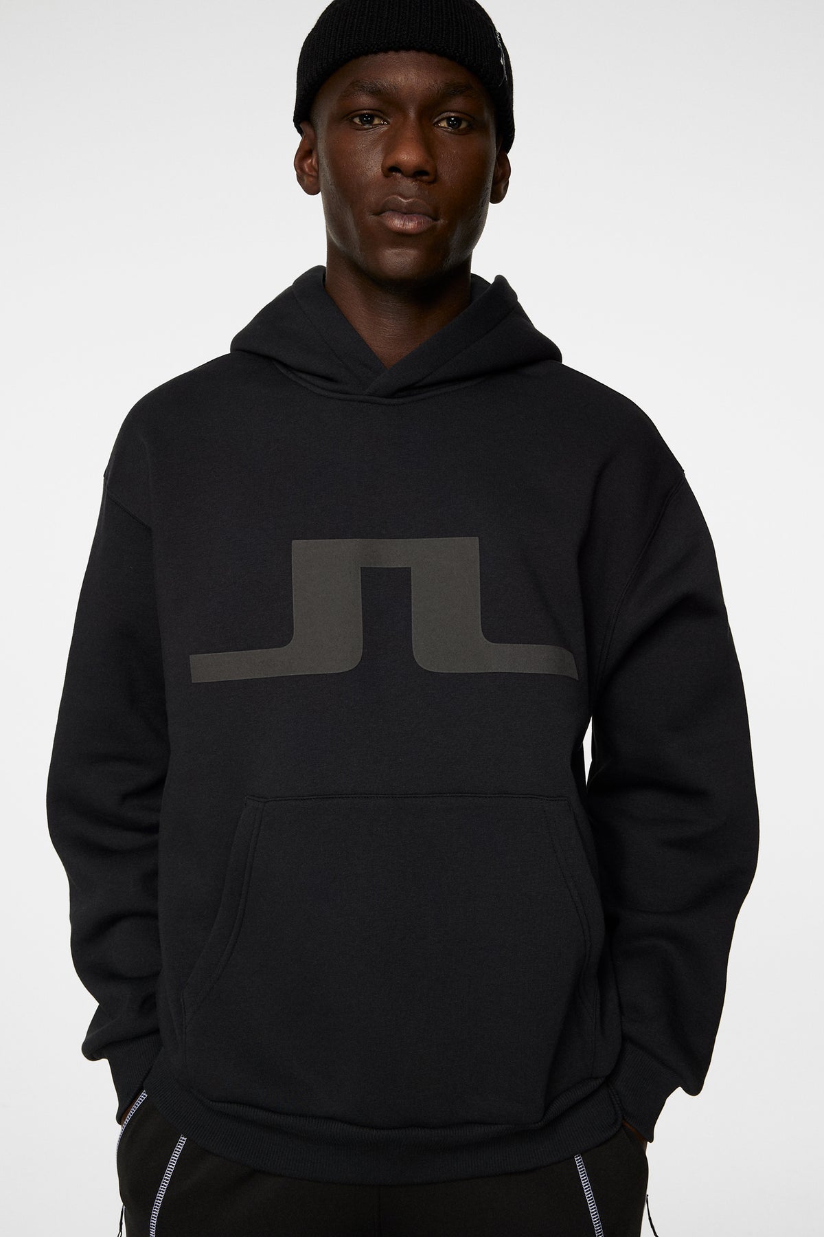 Karson Graphic Hoodie / Black