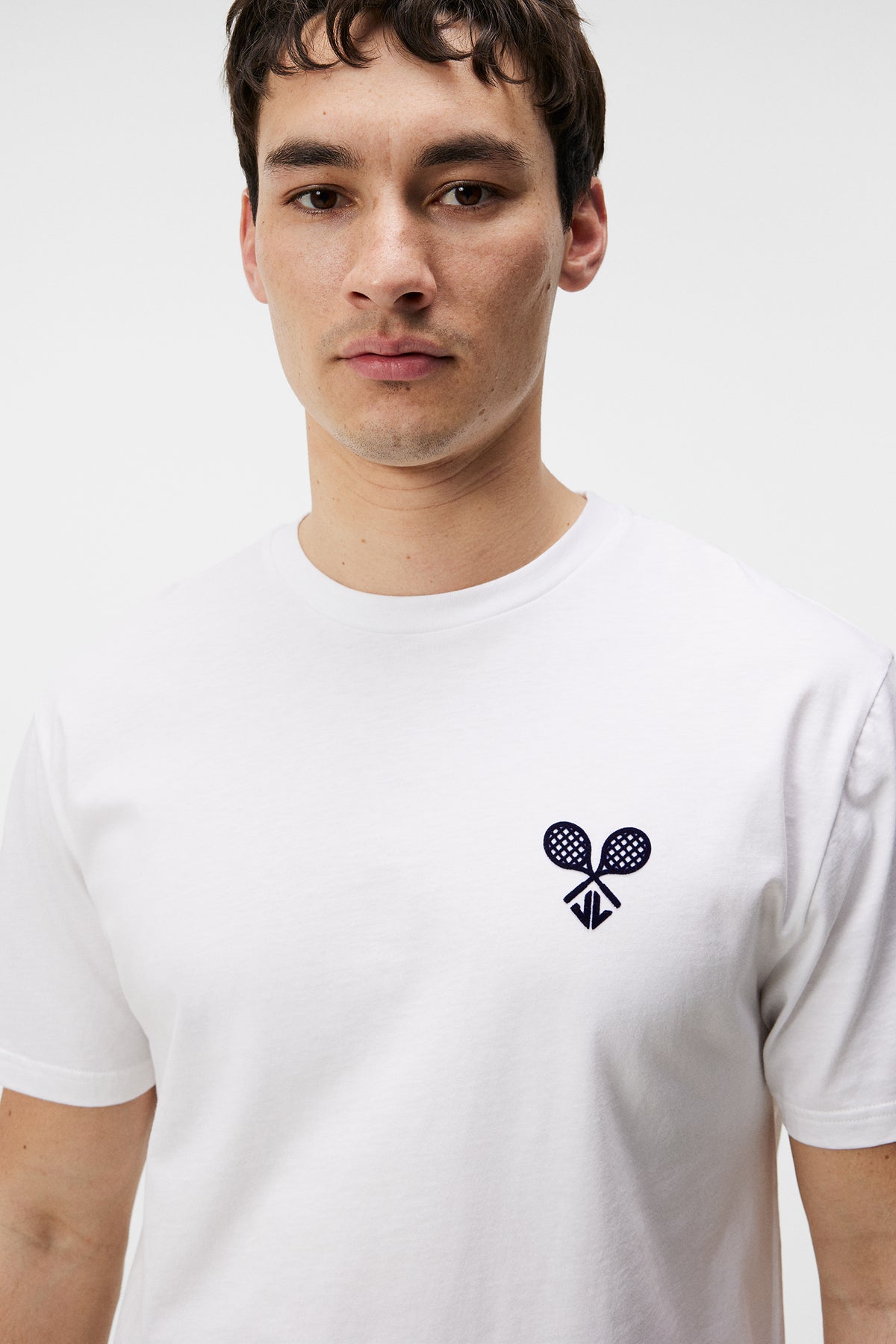 Hale Logo Patch T-Shirt / White