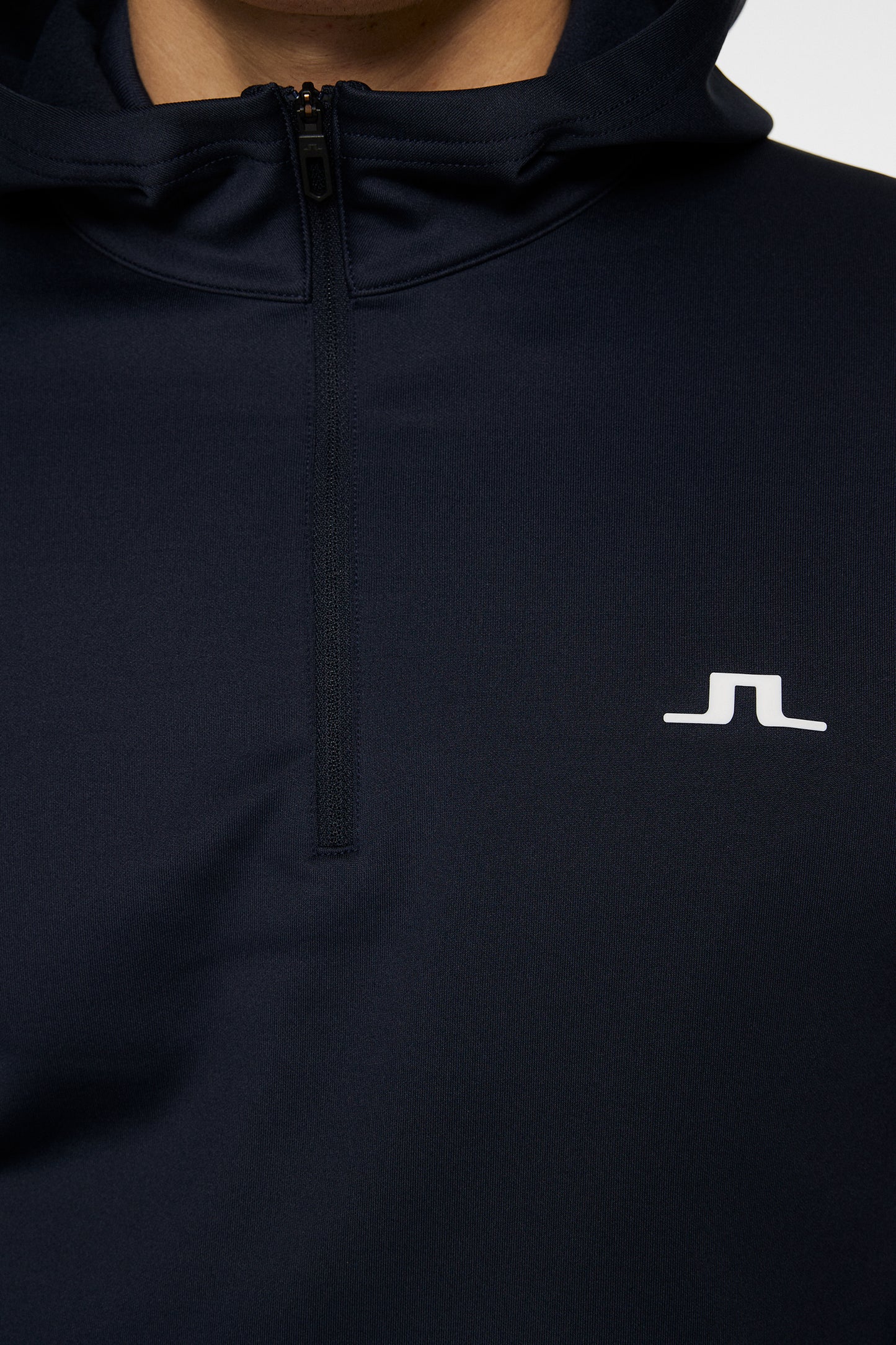 Aerial Quarter Zip Hood / JL Navy