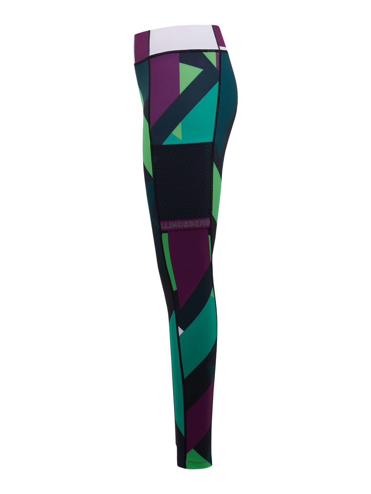 Margit Print Tights / Green Flag Patchwork