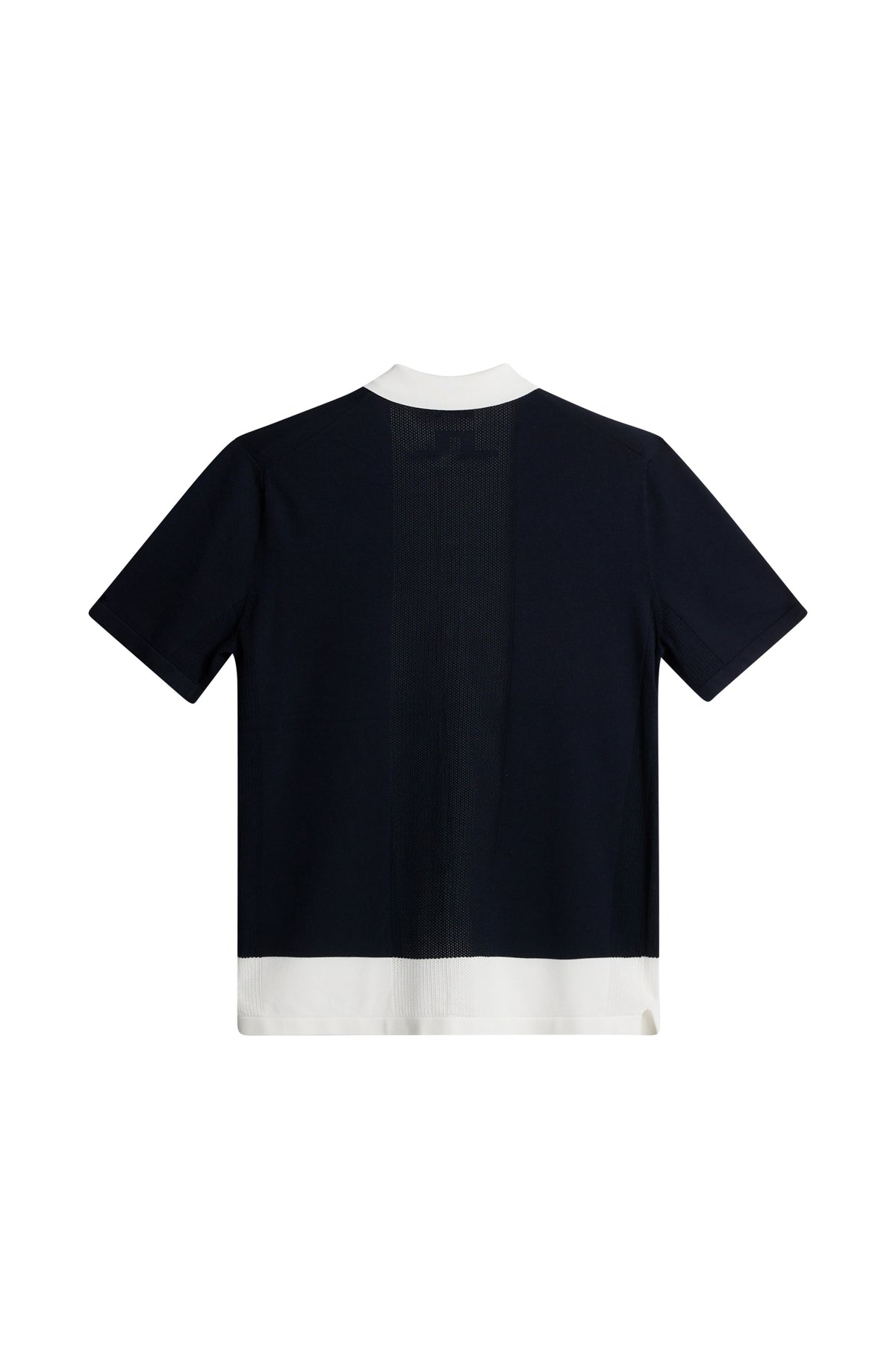 Rue Knitted Polo Shirt / JL Navy