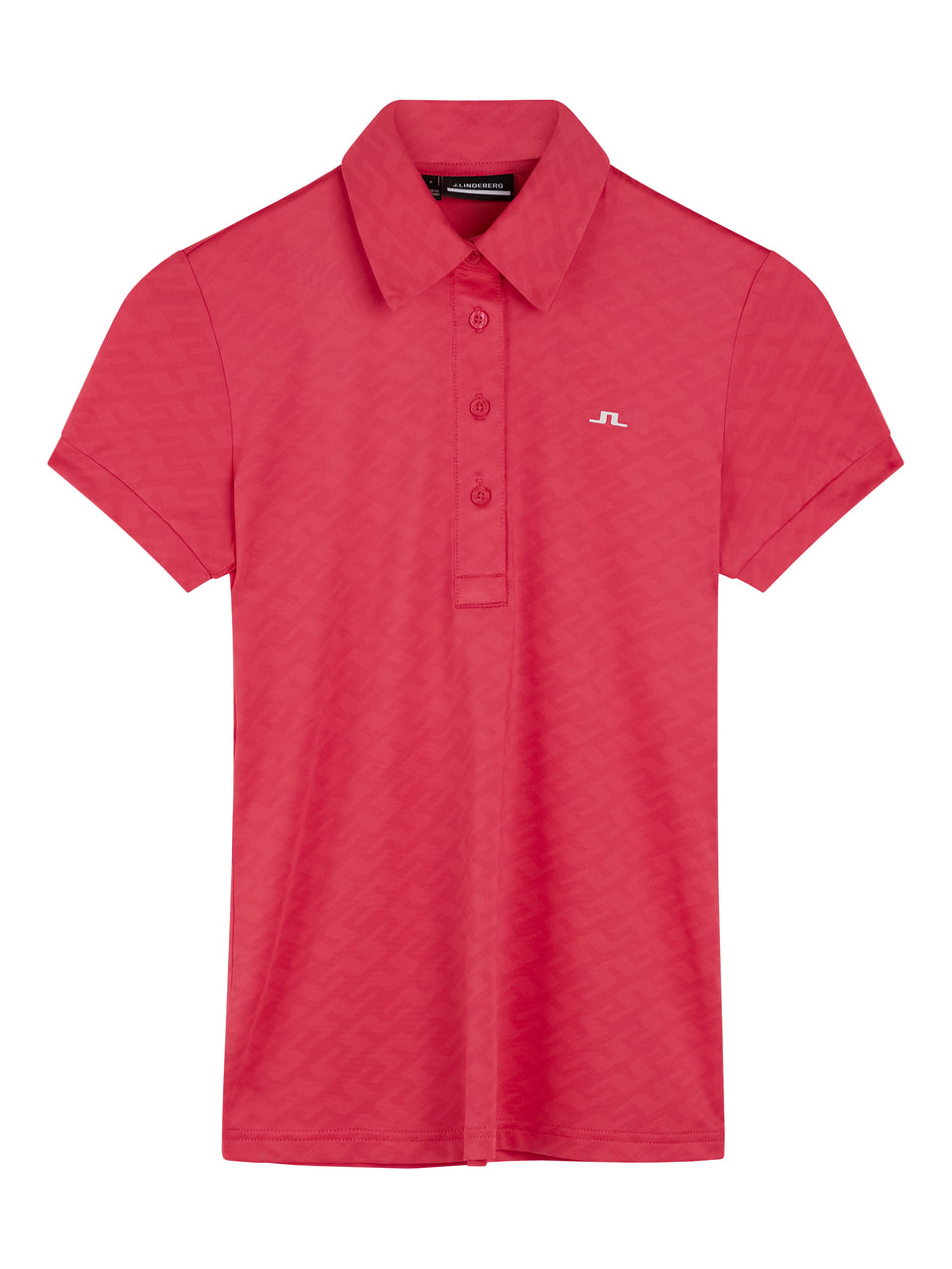 Alaya Jacquard Polo / Azalea