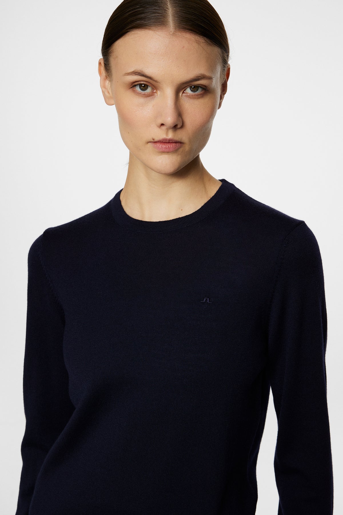 Aria Knitted Sweater / JL Navy