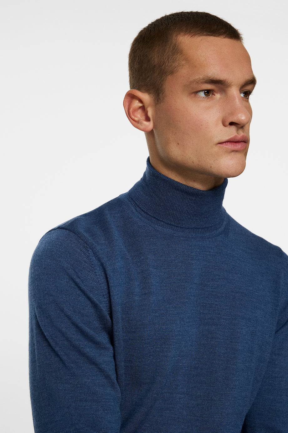 Kaden Merino Turtle Neck / Key Largo Melange