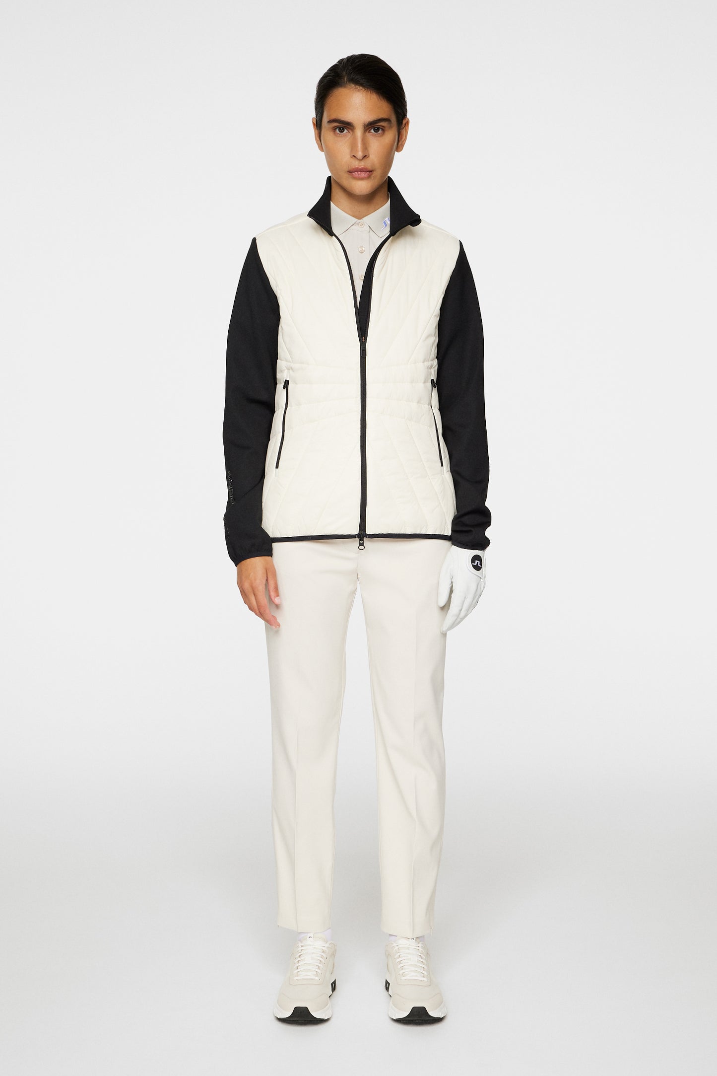 Holma Quilt Hybrid Jacket / Whisper White