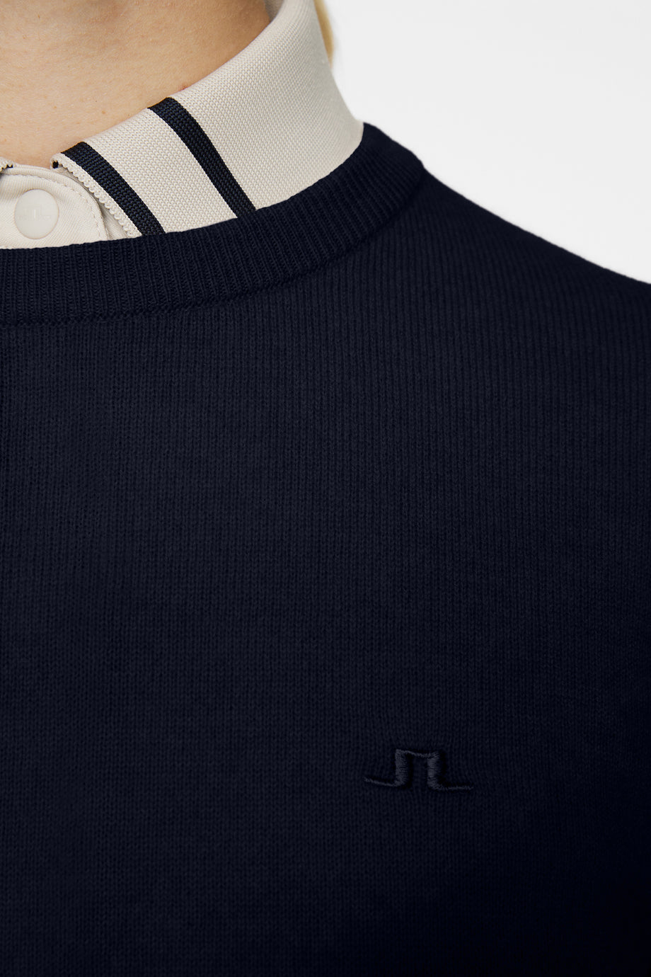 Gia Cashmere Crewneck / JL Navy