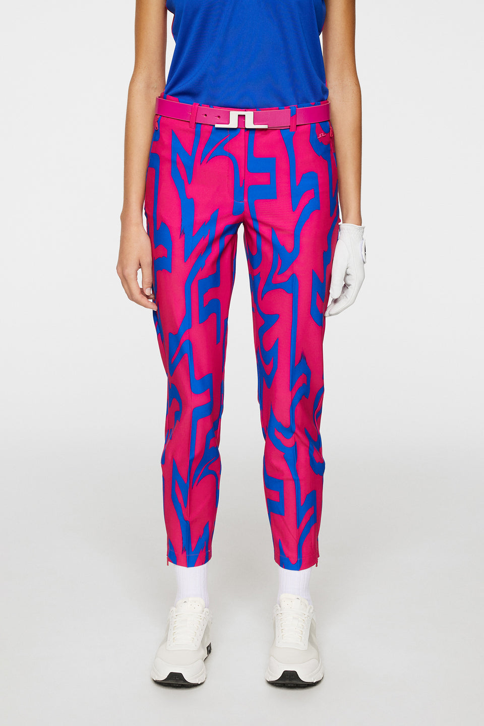 Pia Print Pant / Glitch Bridge Pink